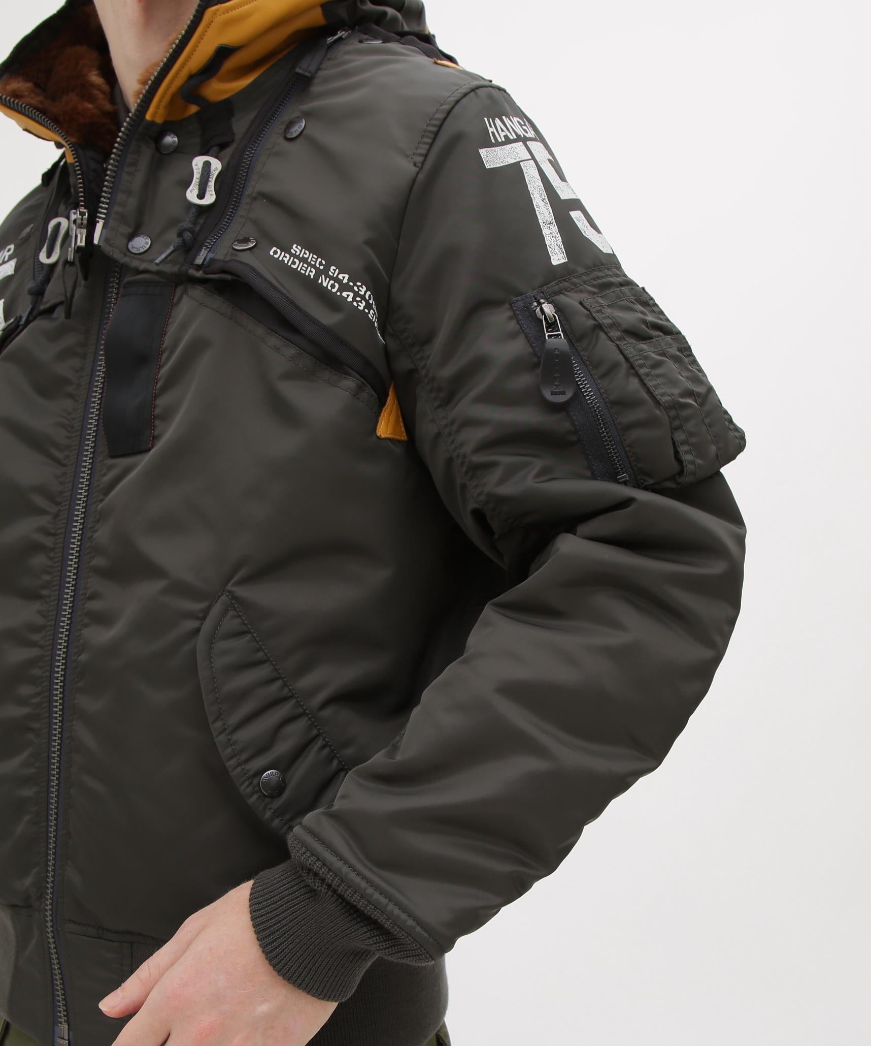 《WEB＆DEPOT限定》MA-1 REMODEL チャコール