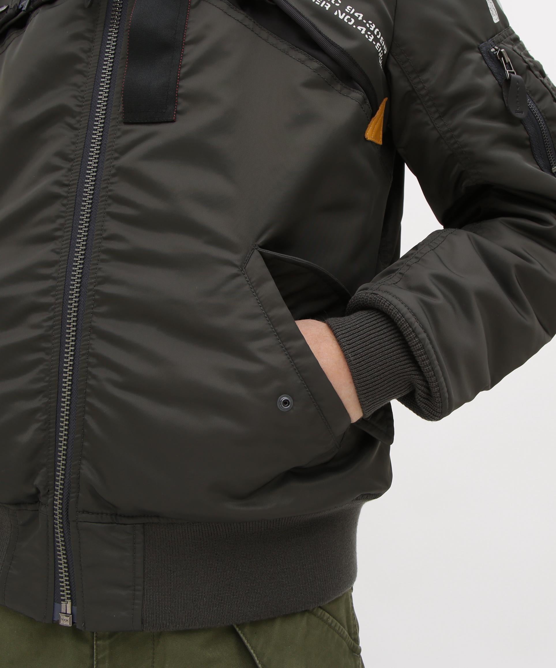 《WEB＆DEPOT限定》MA-1 REMODEL チャコール