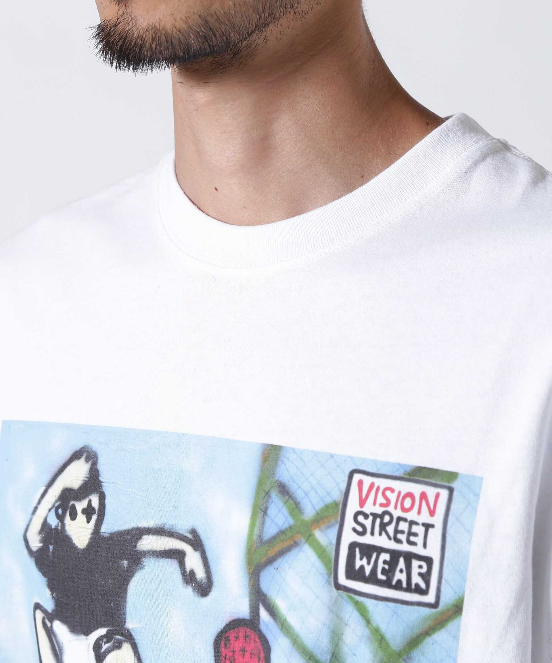 VISION ST>EET WEA> × Guenika/ゲルニカ/アートTee ホワイト