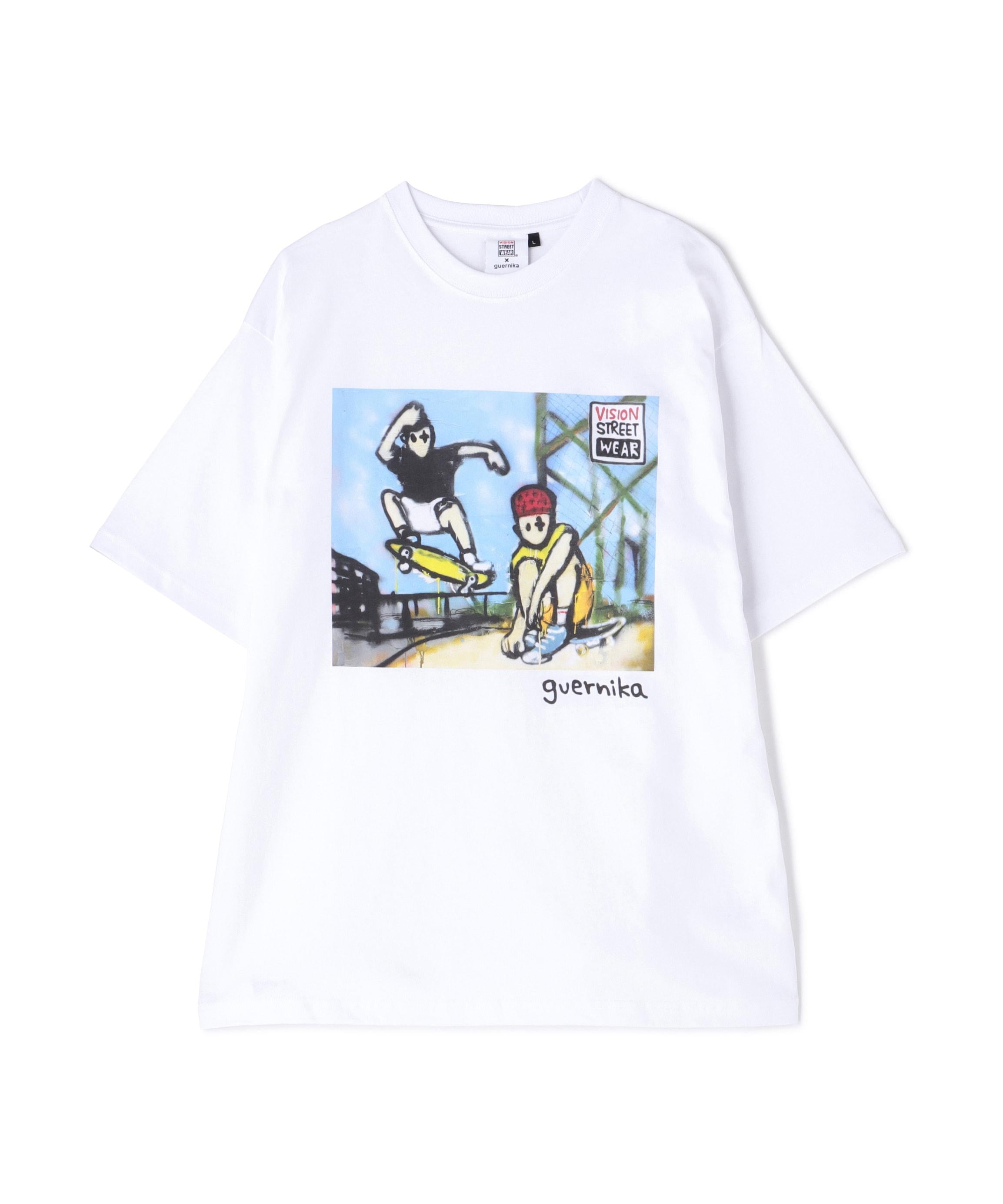 VISION ST>EET WEA> × Guenika/ゲルニカ/アートTee ホワイト