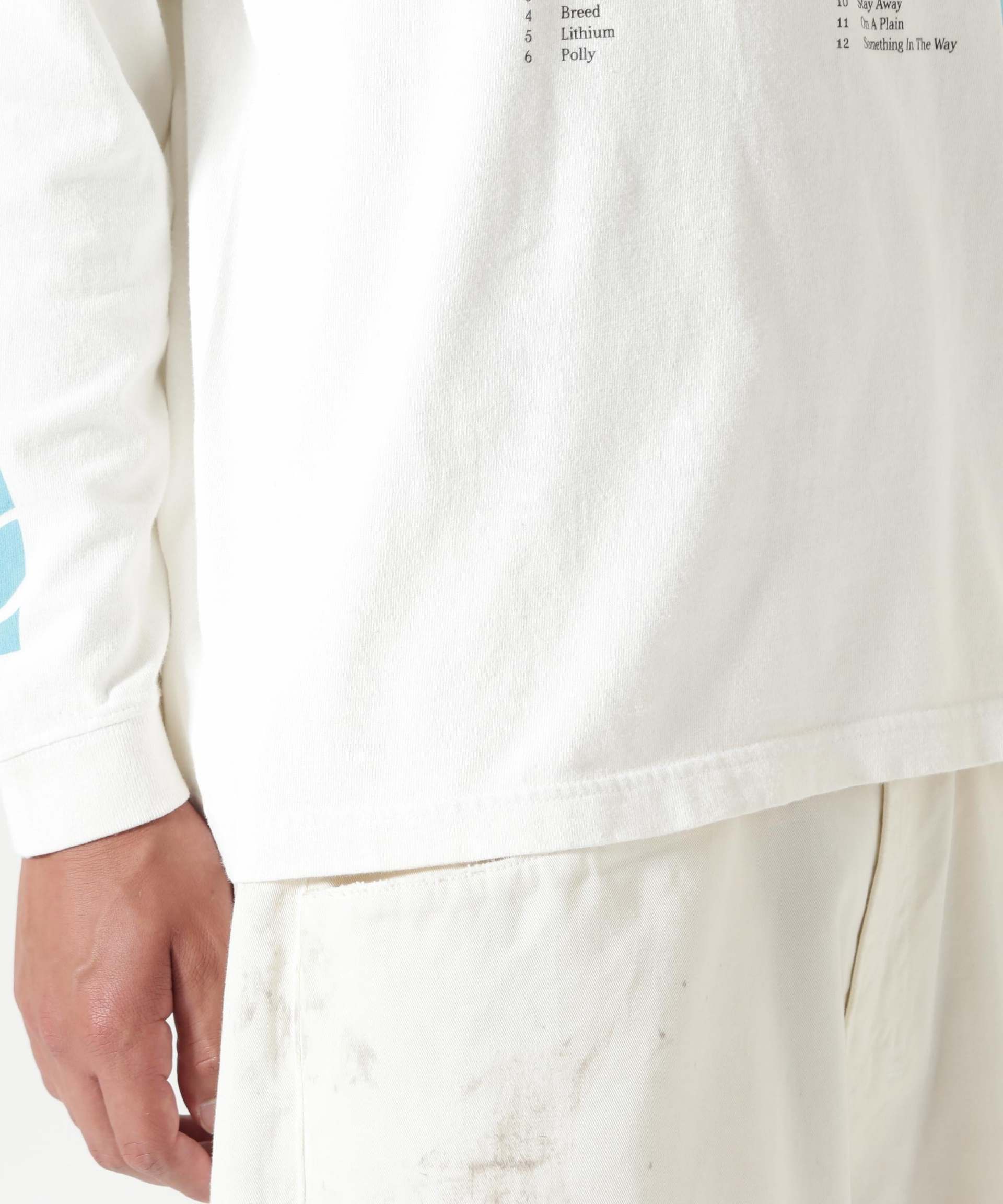 NIRVANA/ニルヴァーナ/NEVERMIND L/S TEE/Collaboration Long Sleeve T