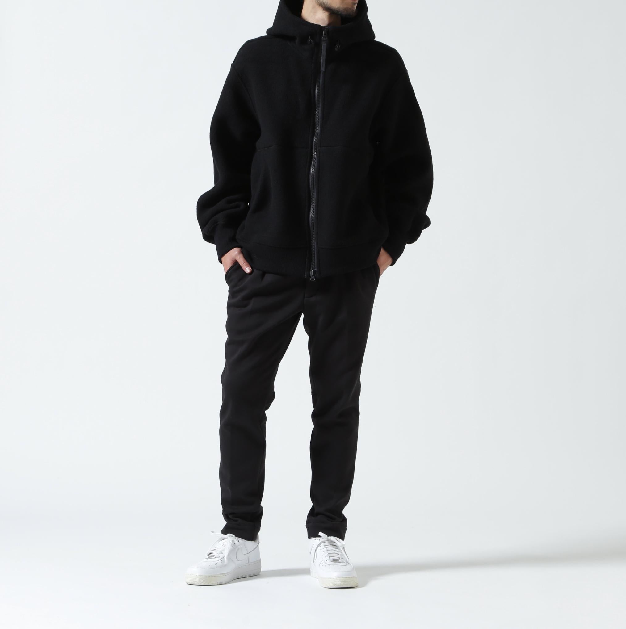 PIUORO(ピウオロ) BOMBERHEAT SWEAT ブラック