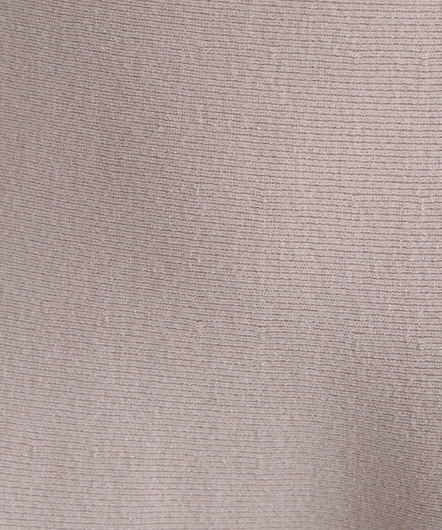 ベロアリボンニットセットアップ ベージュ