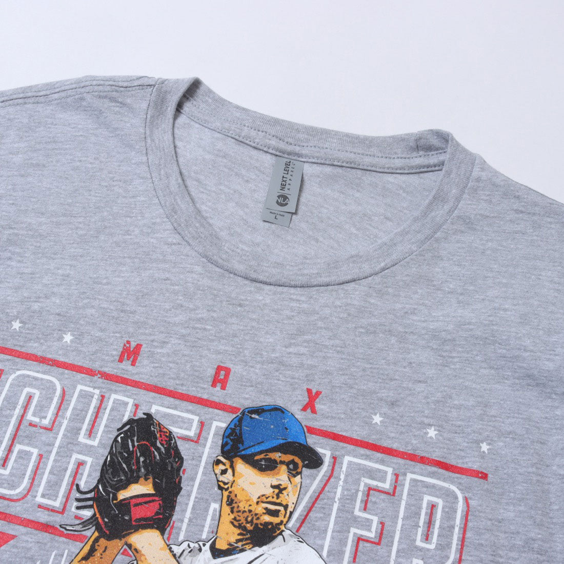 ファイブハンドレッド・レベル 500 LEVEL BNLCROY-XX-0073-070-06 BNLCROY-XX-0073-070-06 M.SCHERZER 半袖Tシャツ （ヘザーグレー） ヘザーグレー