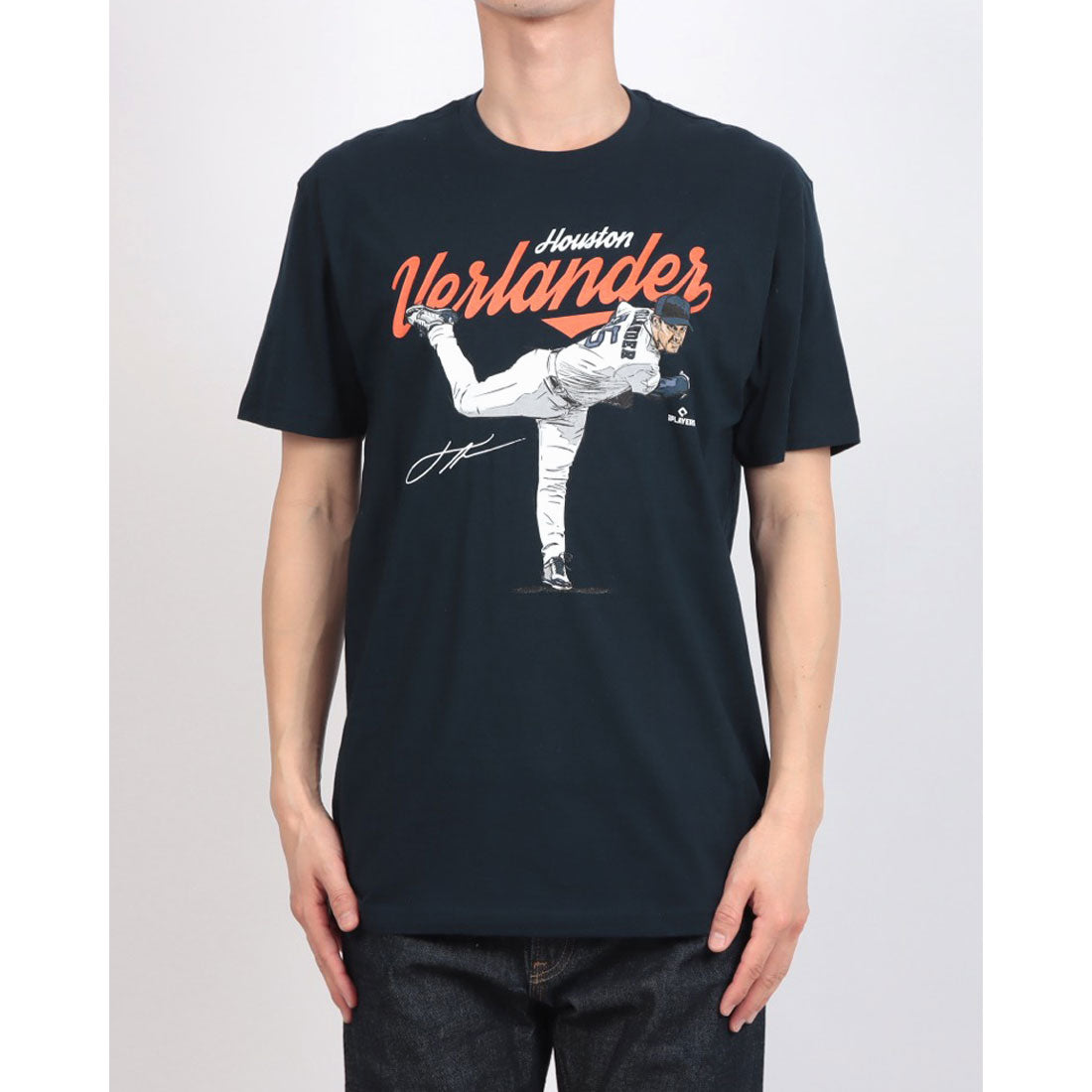 ファイブハンドレッド・レベル 500 LEVEL B B J.VERLANDER 半袖Tシャツ （ネイビー） ネイビー