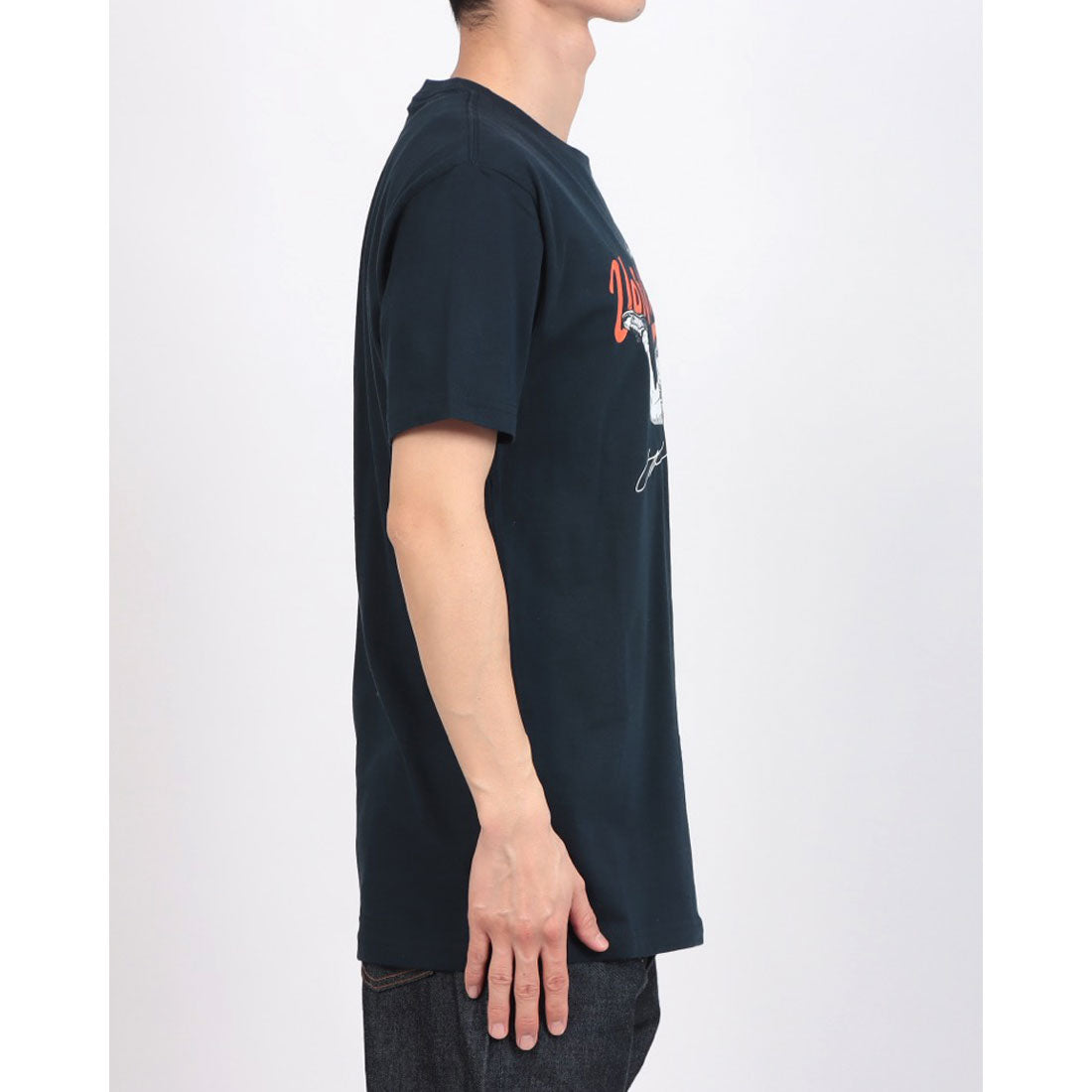 ファイブハンドレッド・レベル 500 LEVEL B B J.VERLANDER 半袖Tシャツ （ネイビー） ネイビー