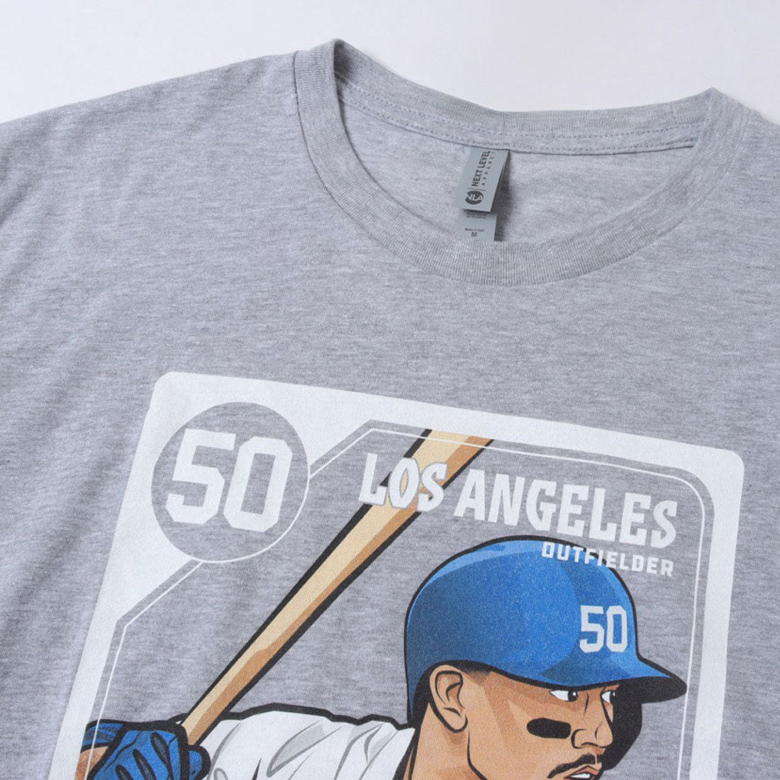 ファイブハンドレッド・レベル 500 LEVEL BNLCROY-XX-0016-050-03 BNLCROY-XX-0016-050-03 MOOKIE BETTS 半袖Tシャツ （ヘザーグレー） ヘザーグレー