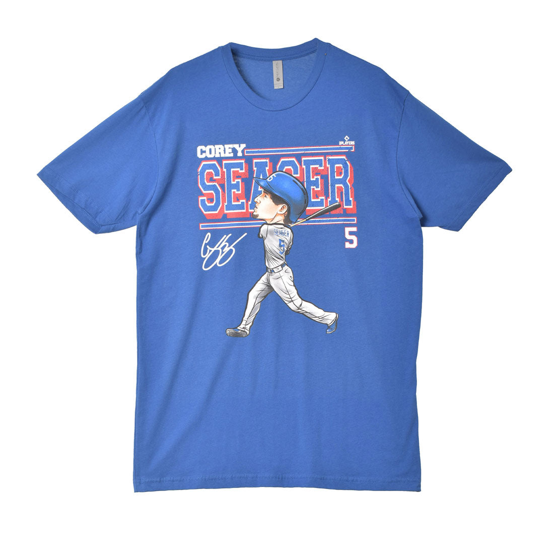 ファイブハンドレッド・レベル 500 LEVEL BNLCHGR-XX-0073-046-07 B MLB プレーヤーズ Tシャツ 半袖Tシャツ （ロイヤルブルー） ロイヤルブルー