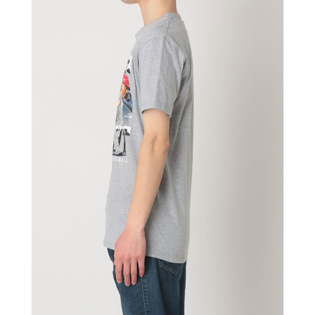ファイブハンドレッド・レベル 500 LEVEL BNLCRED-XX-0055-006-53 BNLCRED-XX-0055-006-53 MIKE TROUT 半袖Tシャツ （ヘザーグレー） ヘザーグレー