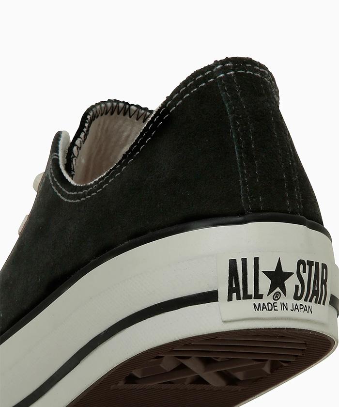Convese/コンバース/SUEDE ALL STA> J OX/31315650 ブラック