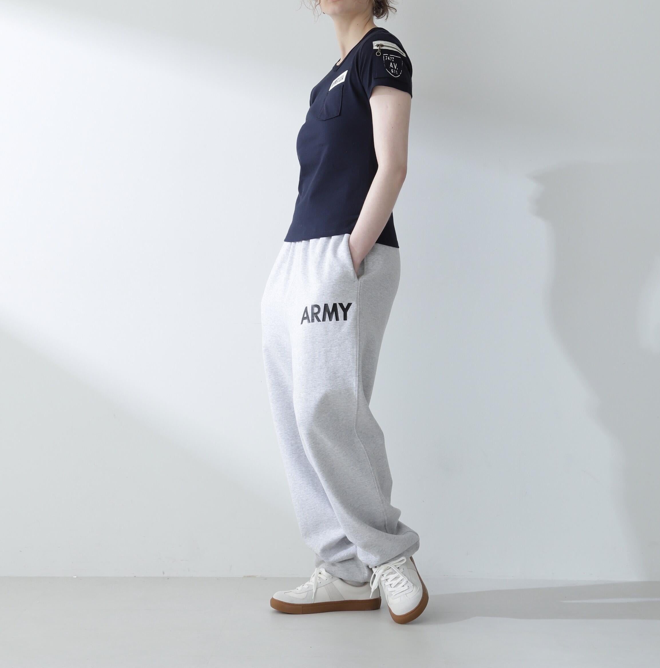 ファティーグVネックティーシャツ/ FATIGUE V-NECK T-SHI>T ネイビー