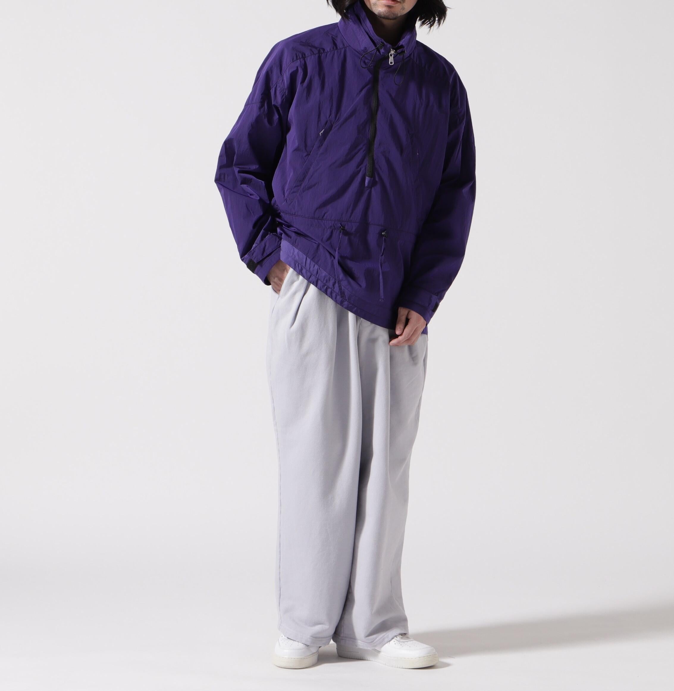 ANCELLM/アンセルム/NYLON PULLOVE> JACKET パープル