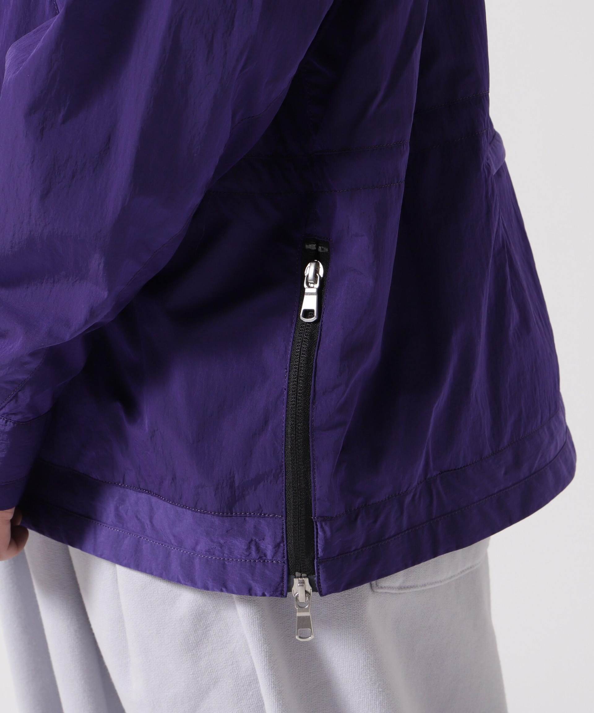 ANCELLM/アンセルム/NYLON PULLOVE> JACKET パープル