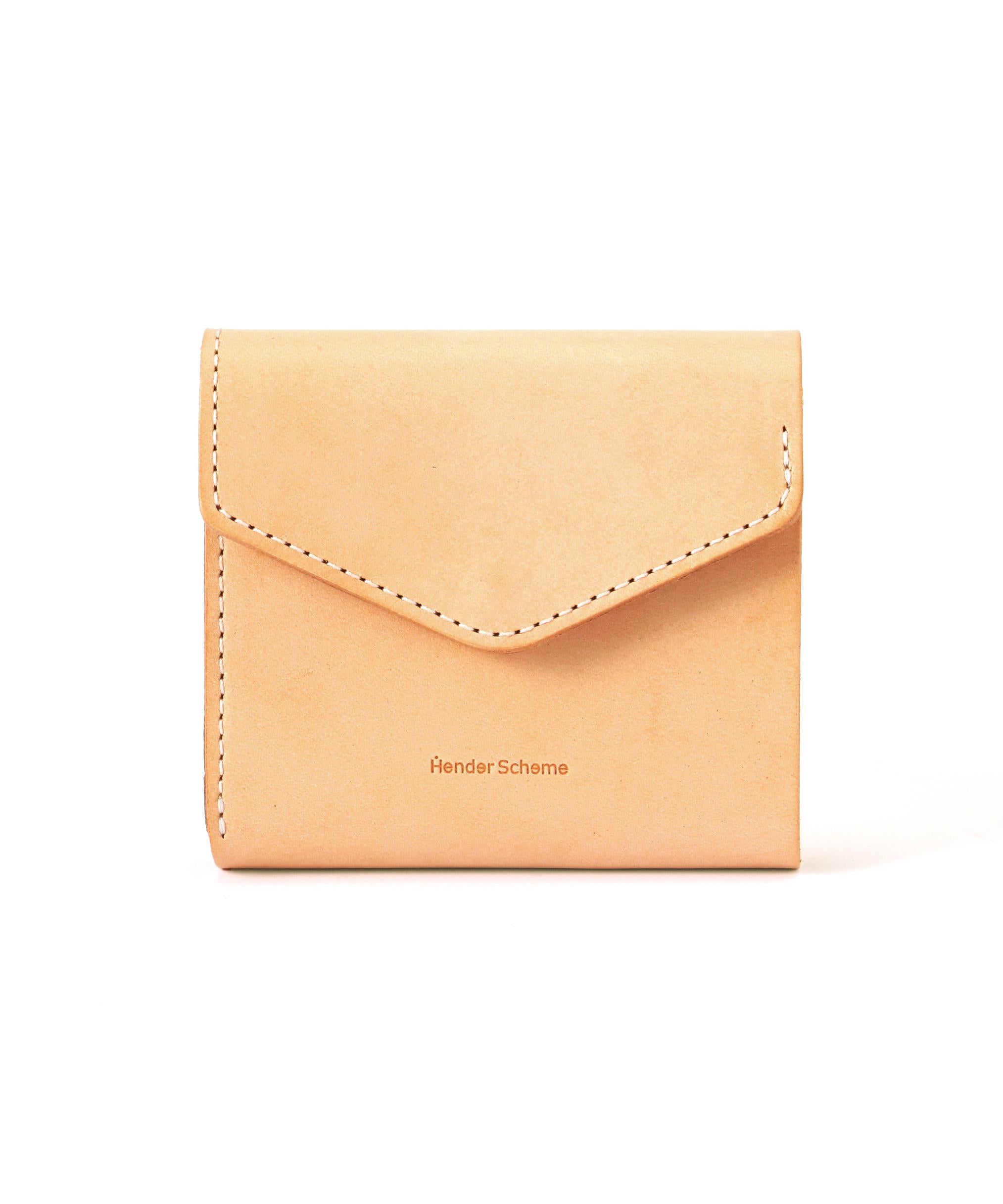 Hende Scheme/エンダースキーマ/flap wallet ナチュラル4