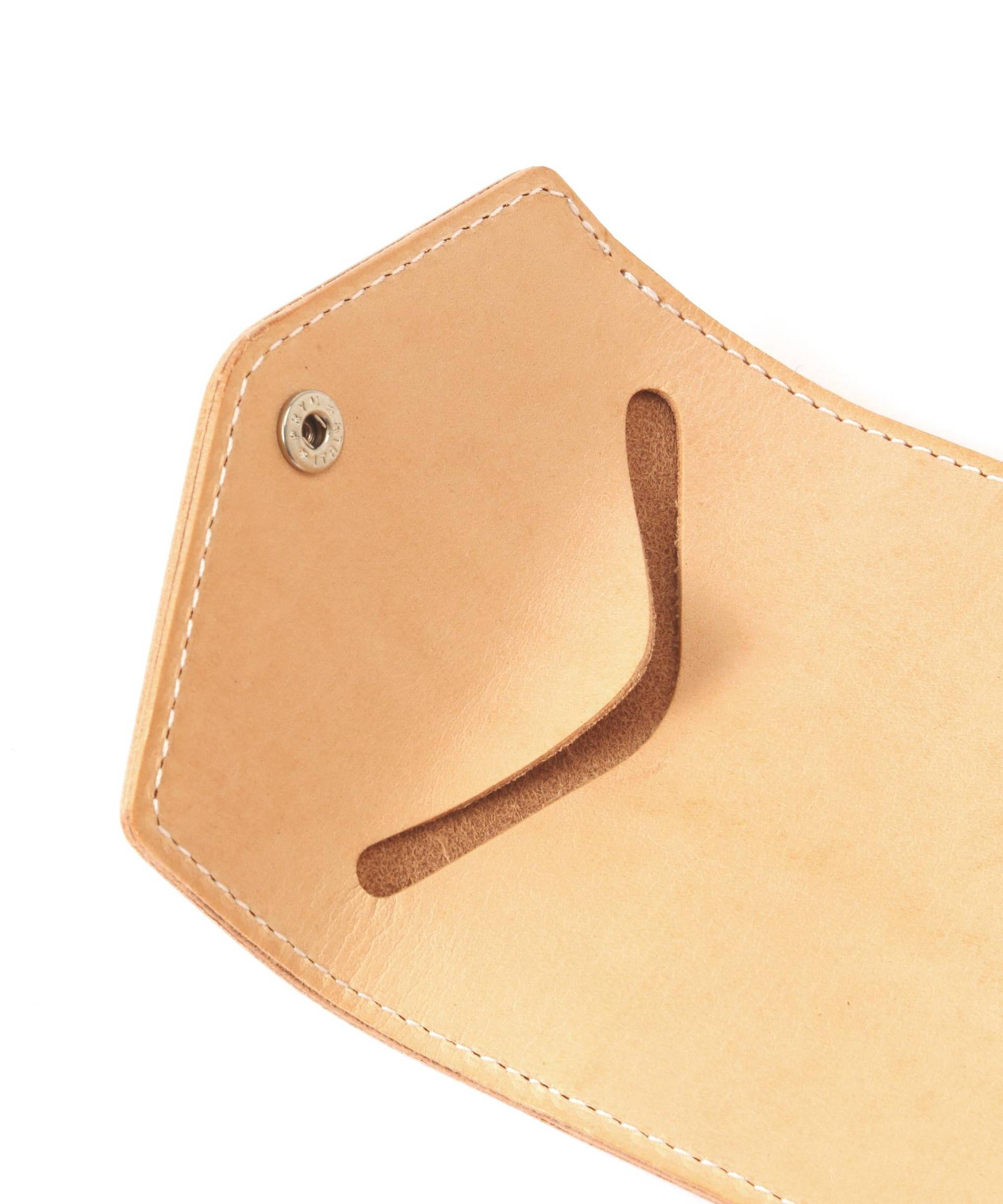 Hende Scheme/エンダースキーマ/flap wallet ナチュラル4
