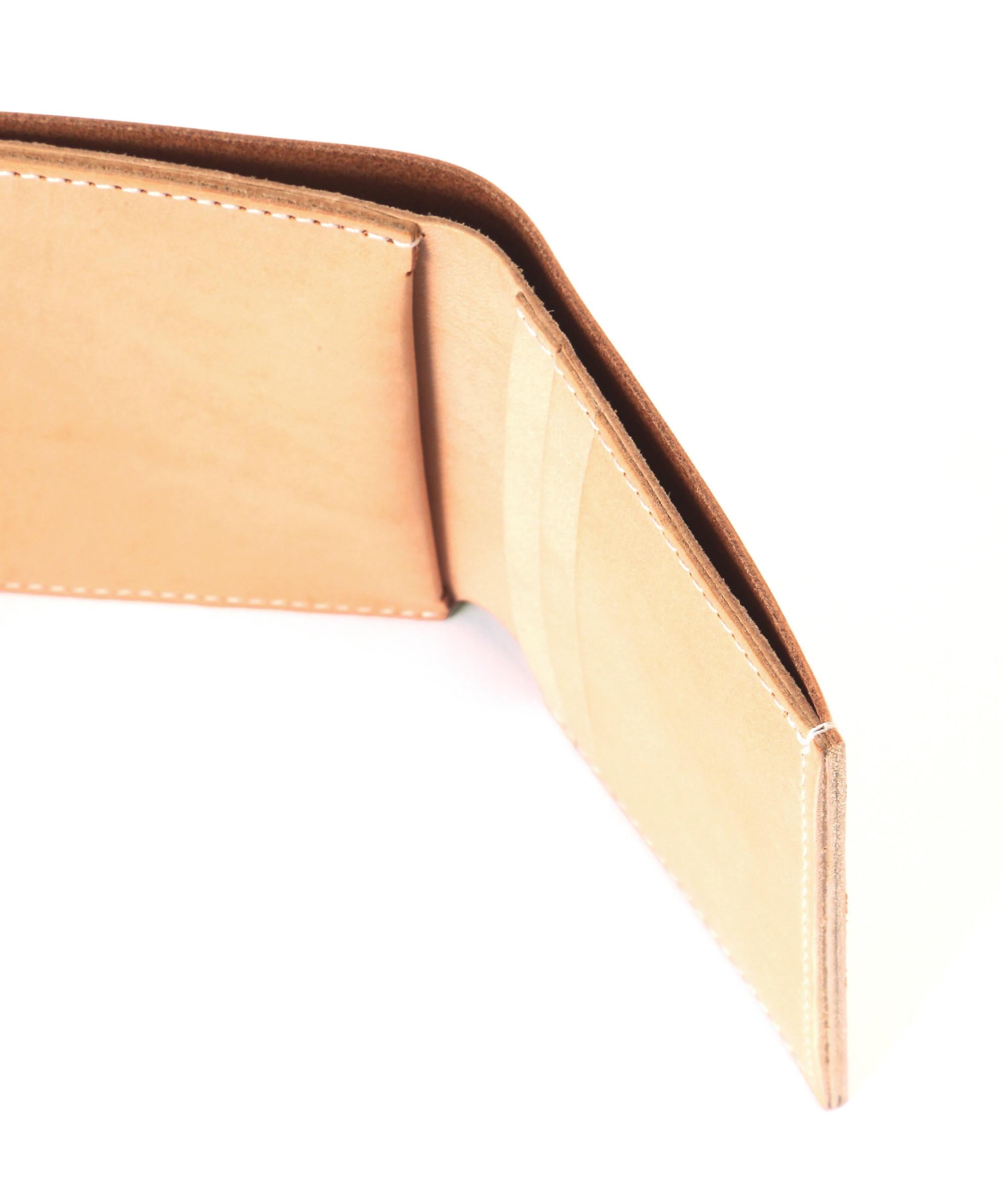 Hende Scheme/エンダースキーマ/flap wallet ナチュラル4