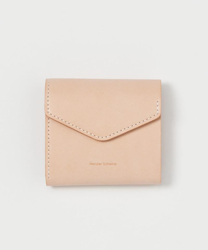 Hende Scheme/エンダースキーマ/flap wallet ナチュラル4