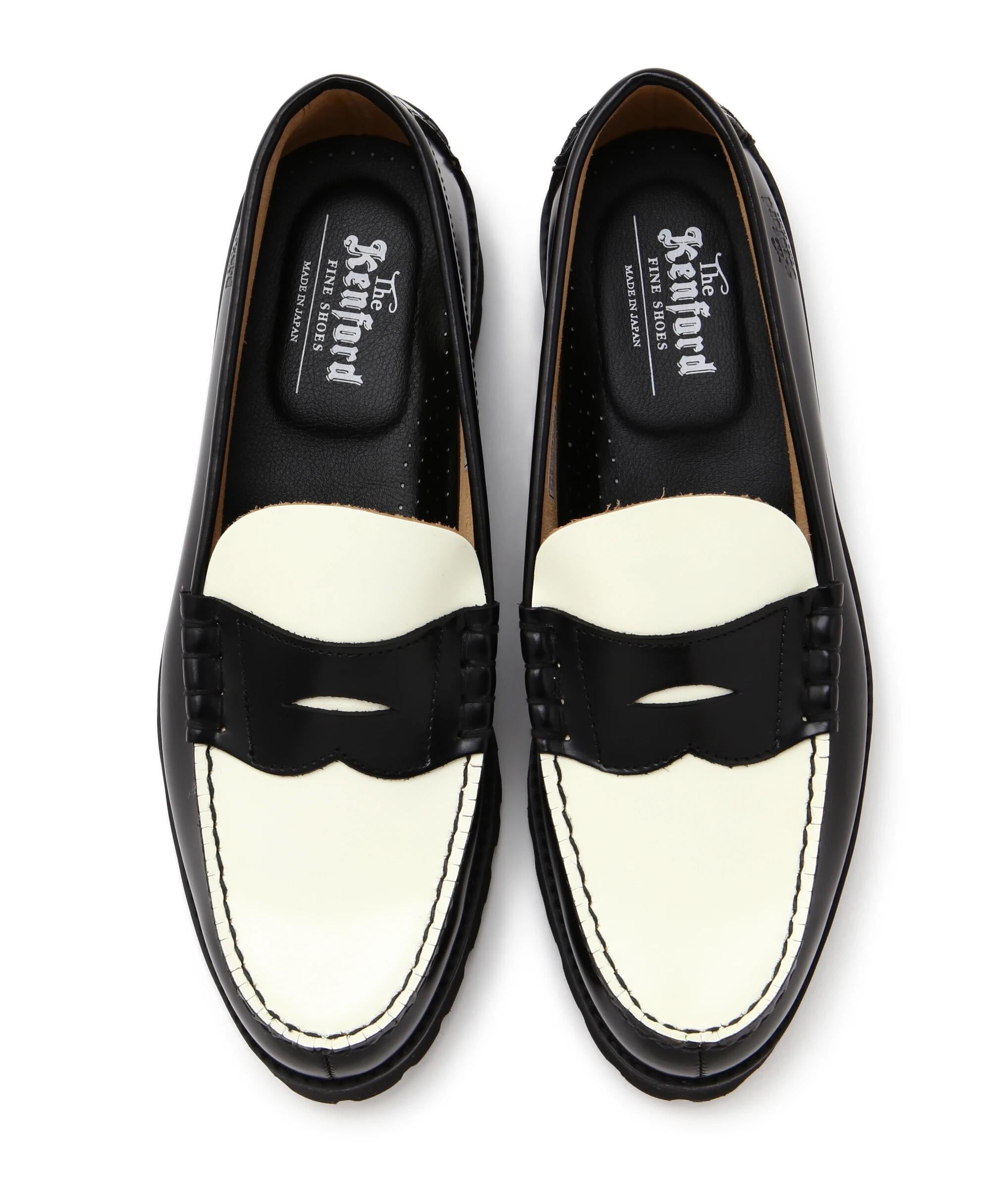 The Kenfod Fineshoes/ケンフォード ファインシューズ/MENS TANK SOLE LOAFE>S ブラック
