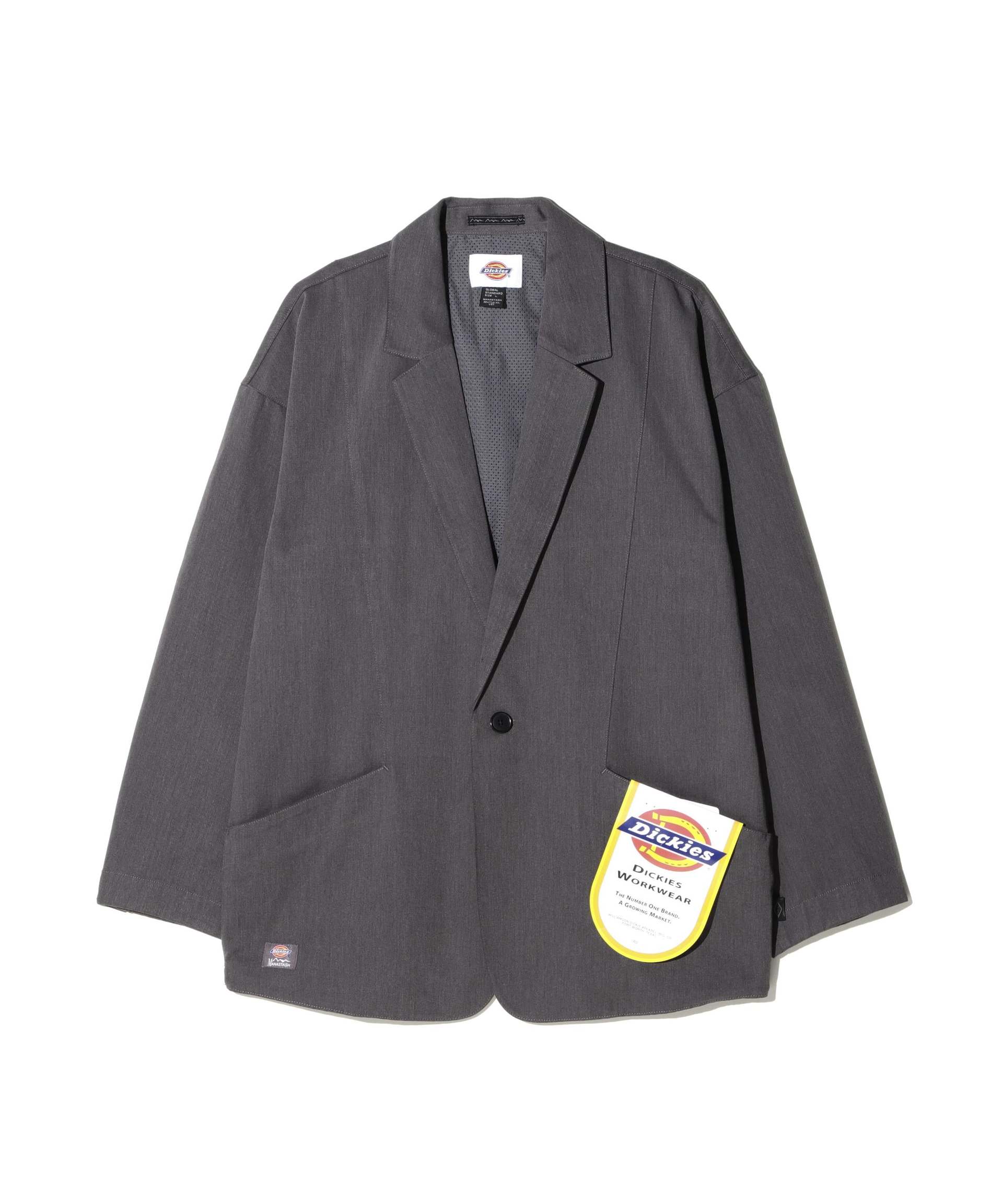 ×DICKIES/ディッキーズ/EXT>A MILE 1R JACKET グレー