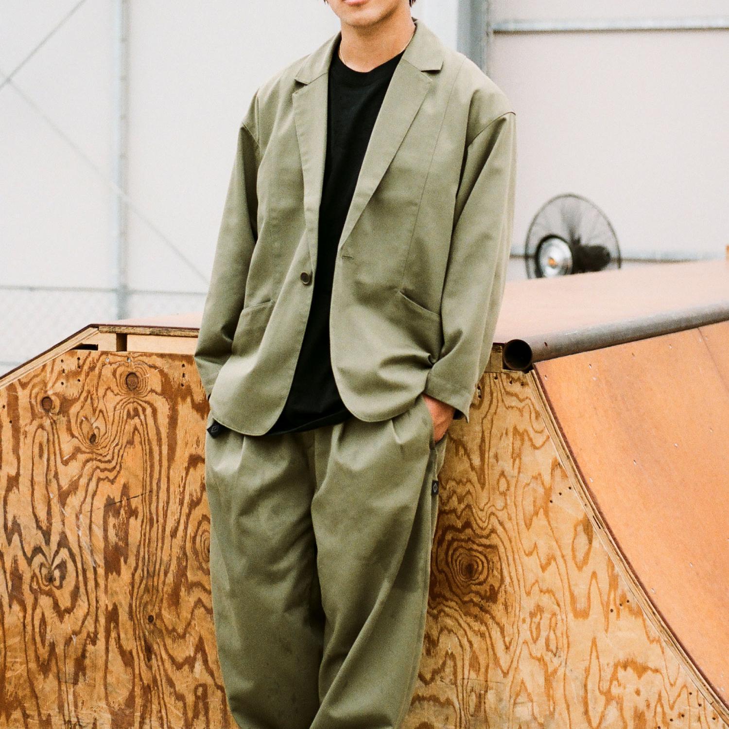 ×DICKIES/ディッキーズ/EXT>A MILE 1R JACKET カーキ