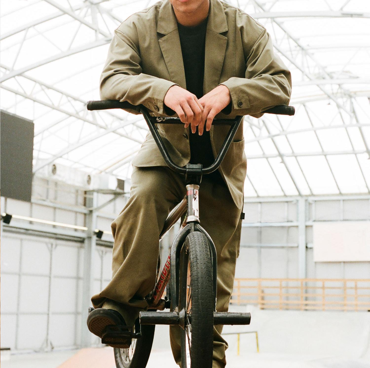×DICKIES/ディッキーズ/EXT>A MILE 1R JACKET カーキ