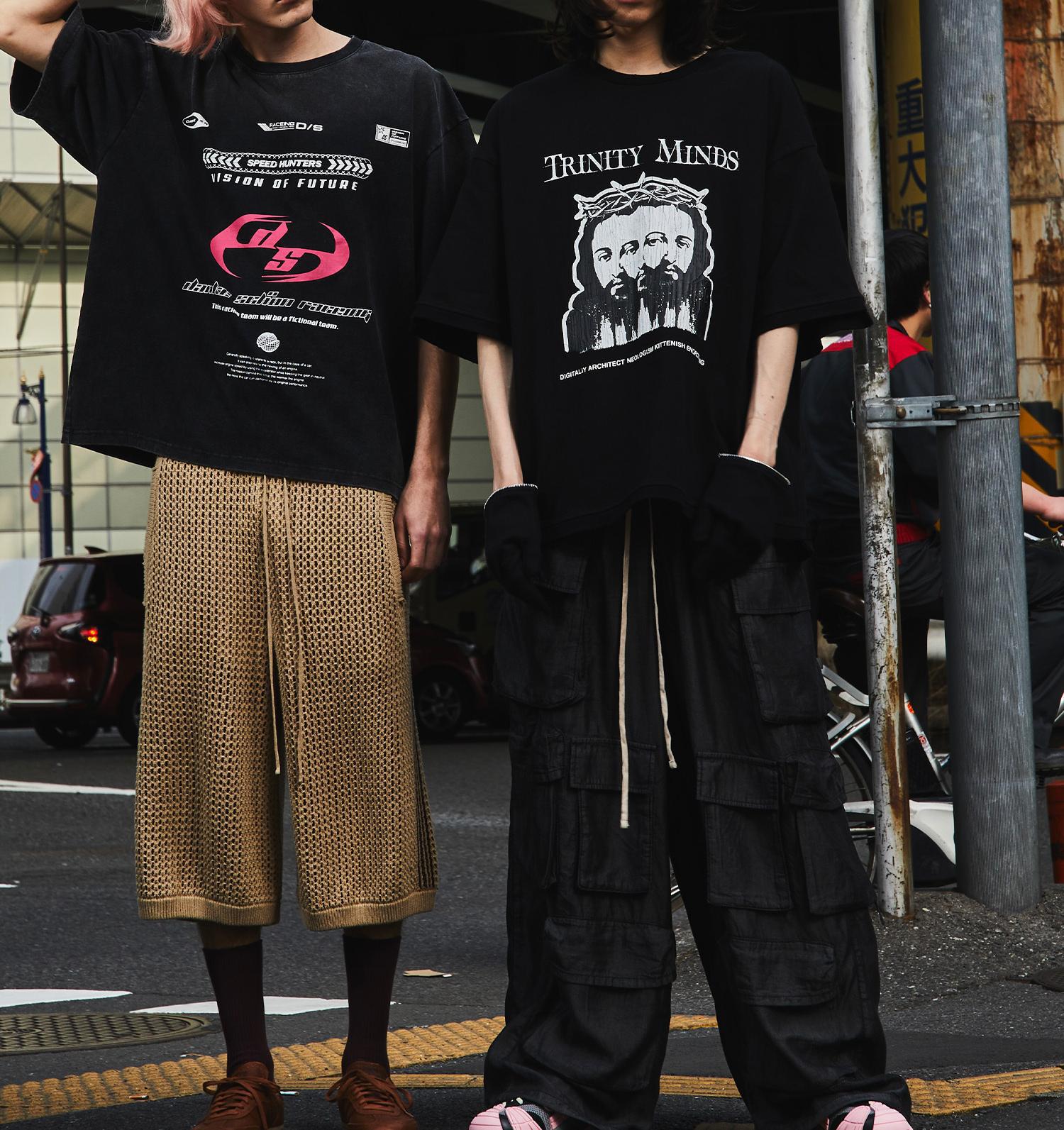 DankeSchon/ダンケシェーン/MESHKNIT SHORTS ベージュ