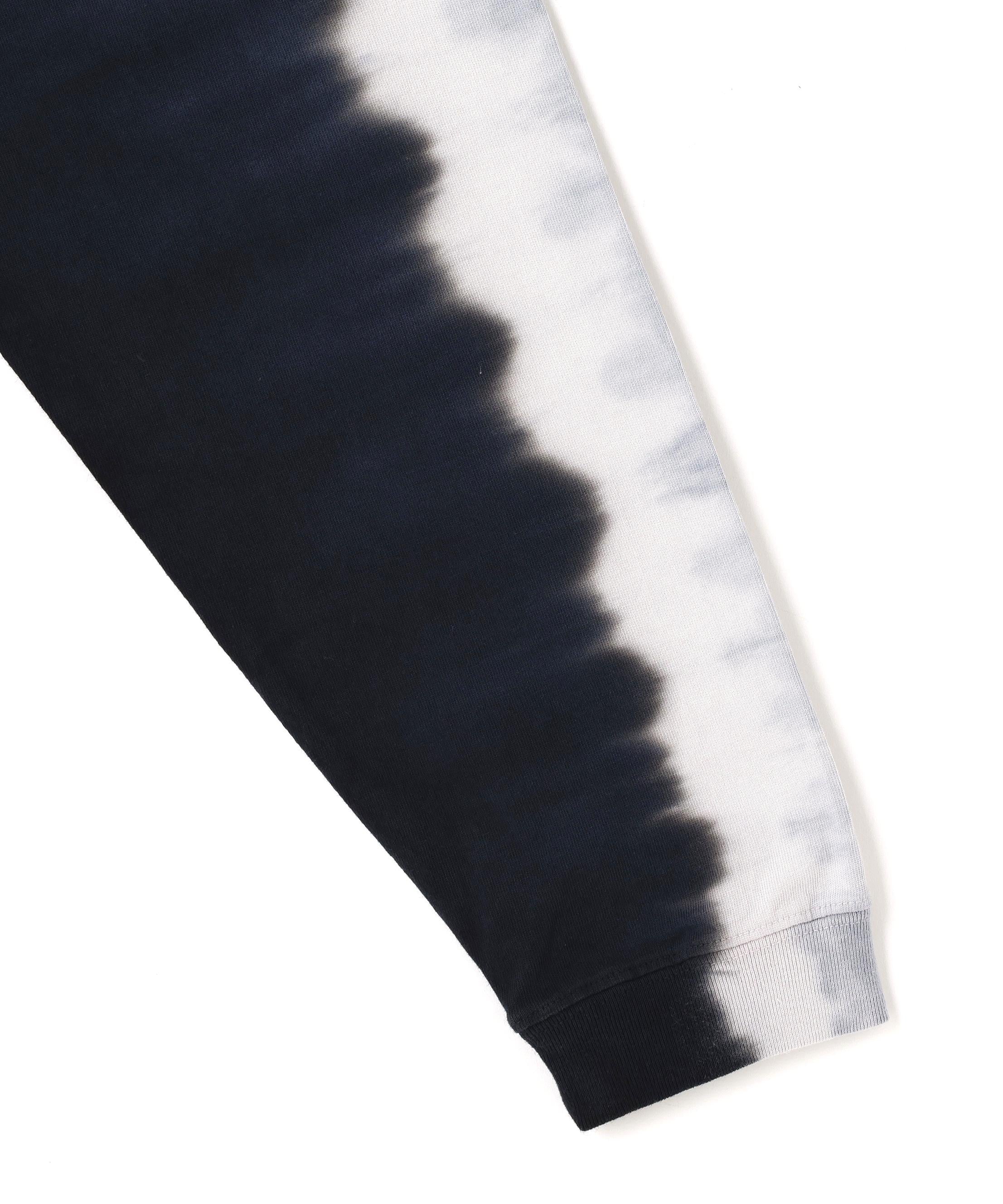 DankeSchon/ダンケシェーン/TIEDYE L/S TEE MILS ブラック