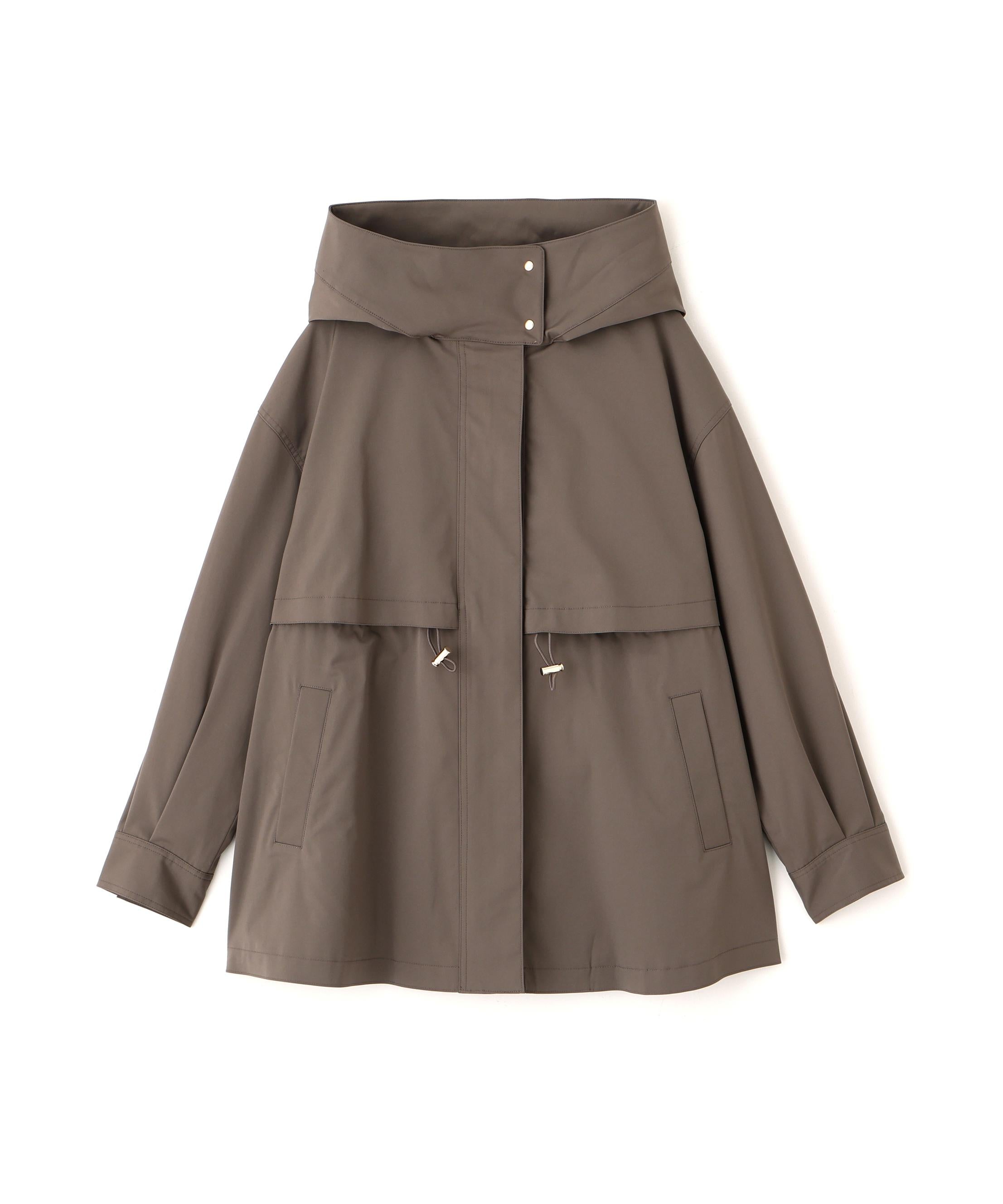 フーディードロストブルゾン グレイッシュモカ