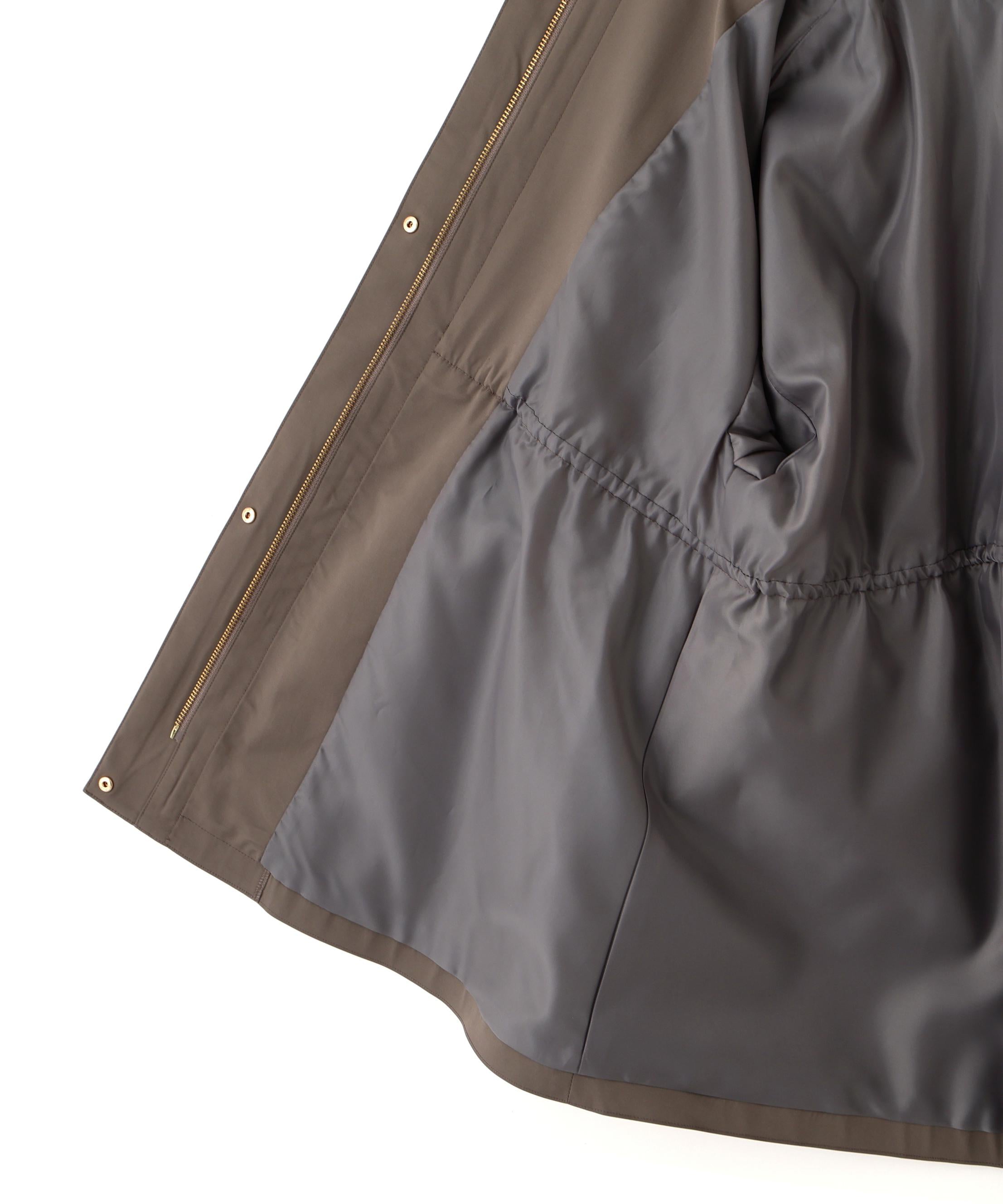 フーディードロストブルゾン グレイッシュモカ