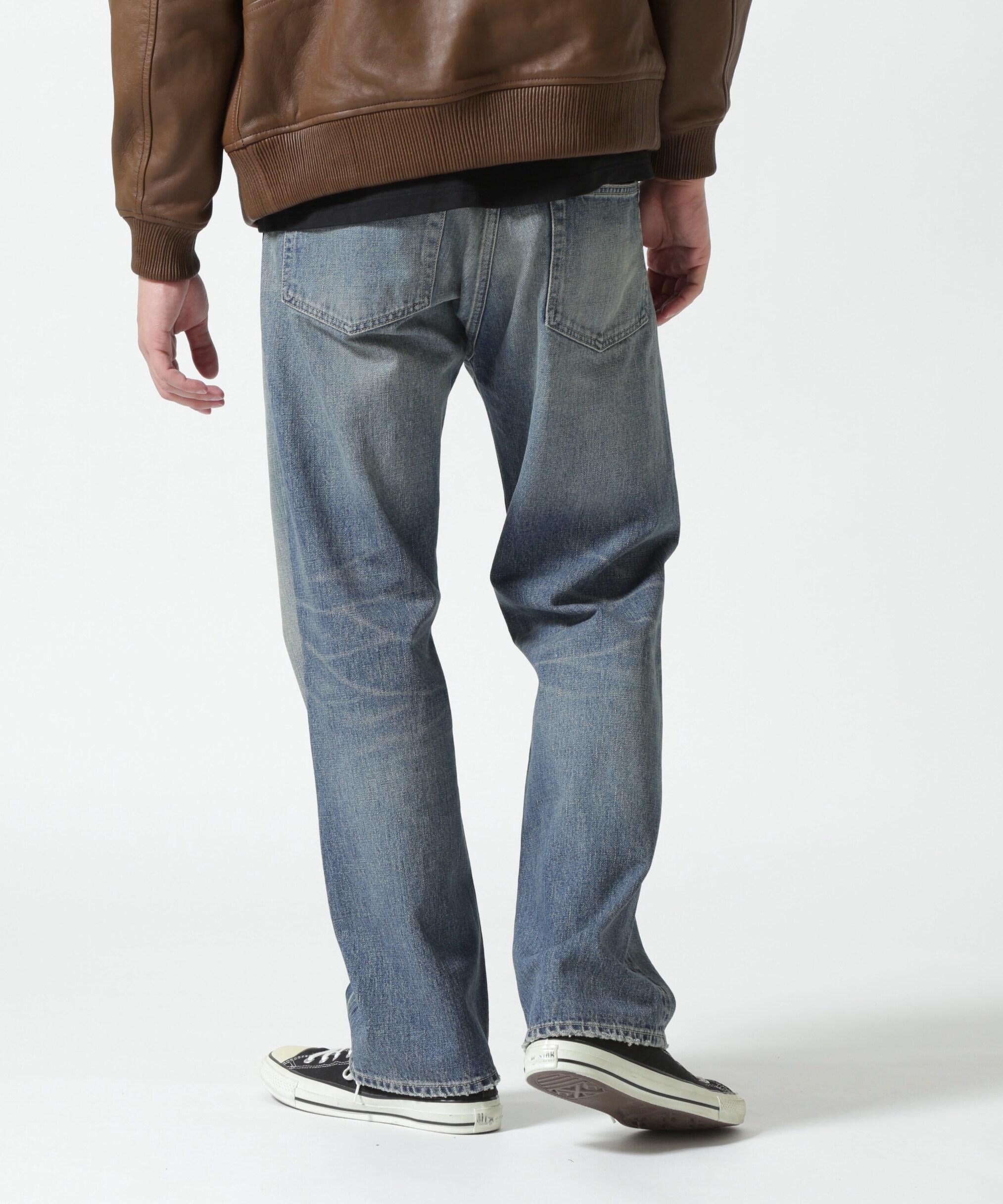 《TFQP》DENIM PANTS USED WASH / デニムパンツ ユーズドウォッシュ / AVI>EX / アヴィレックス ウォッシュユーズド9