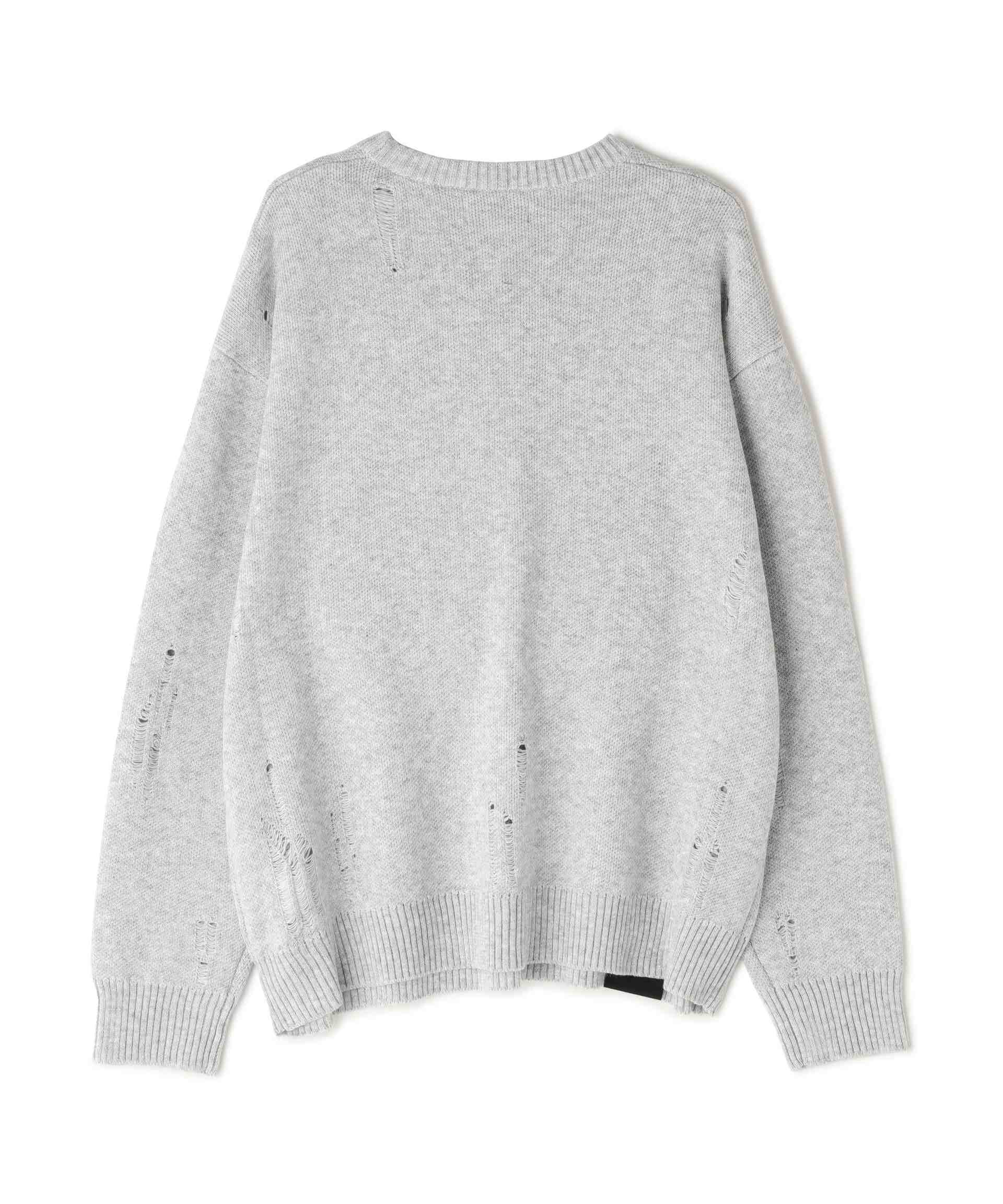 Guenika/Cash Knit sweate<Cell Division/Gay グレー