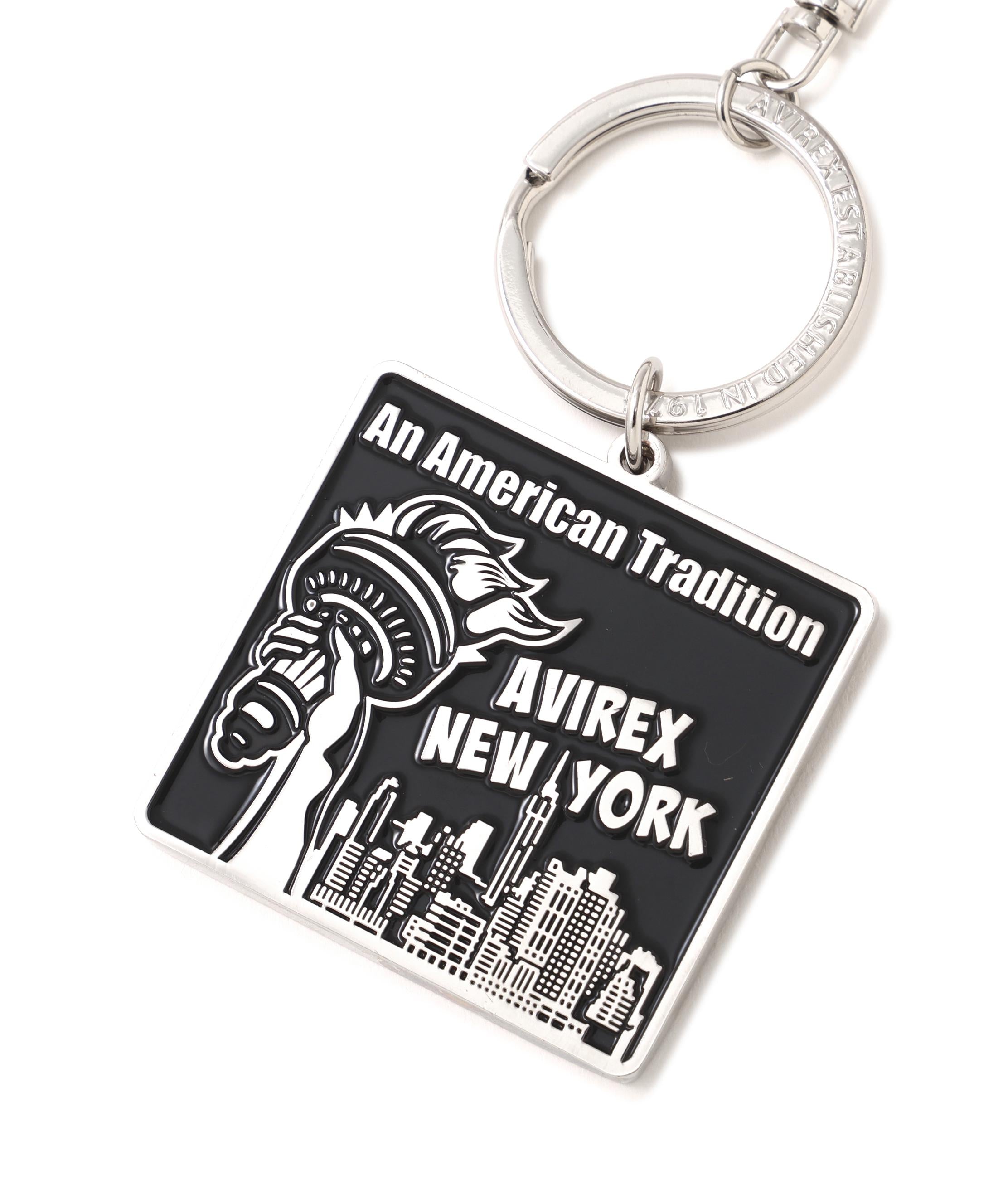 NEW YORK TORCH KEY HOLDER シルバー