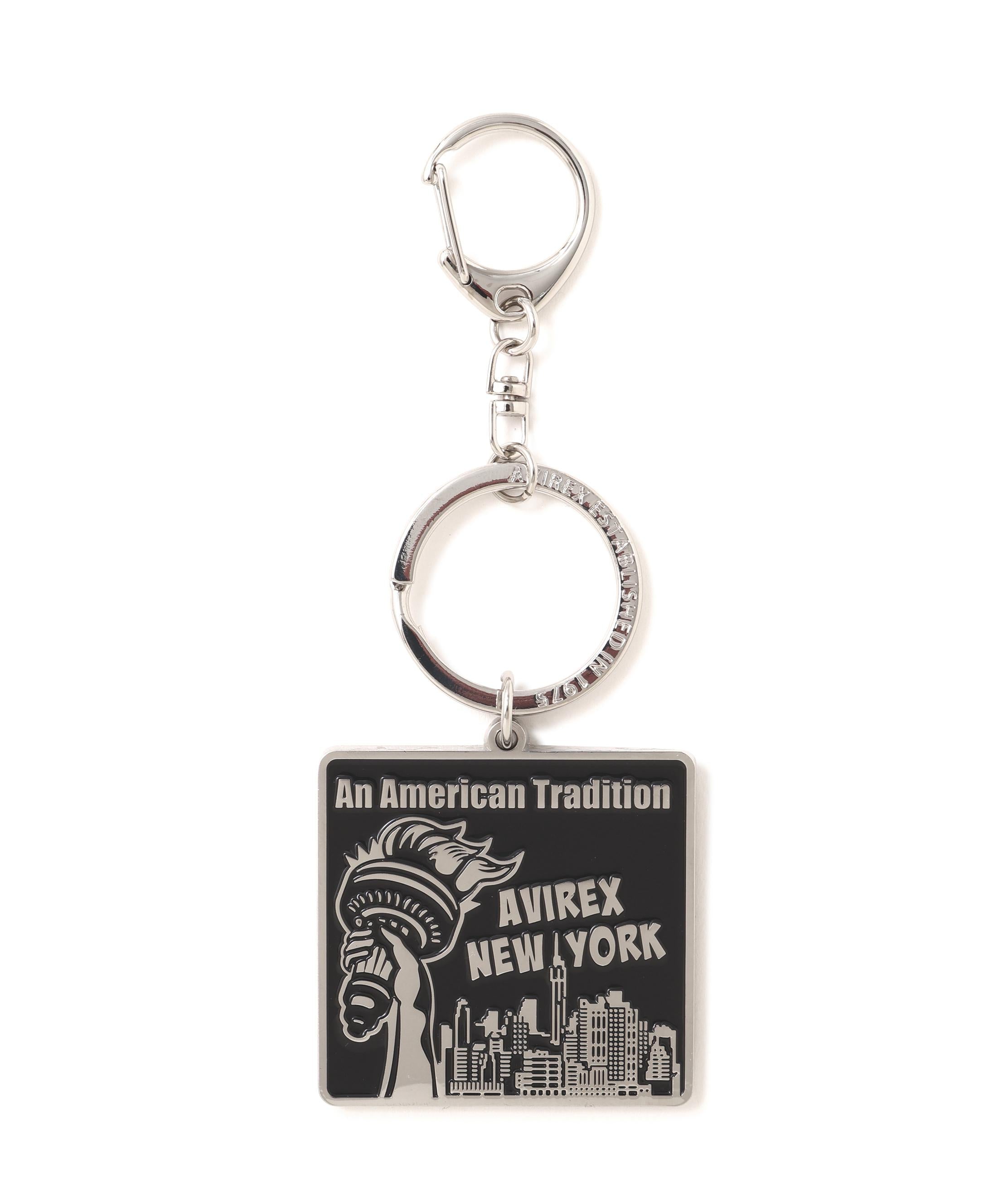 NEW YORK TORCH KEY HOLDER シルバー