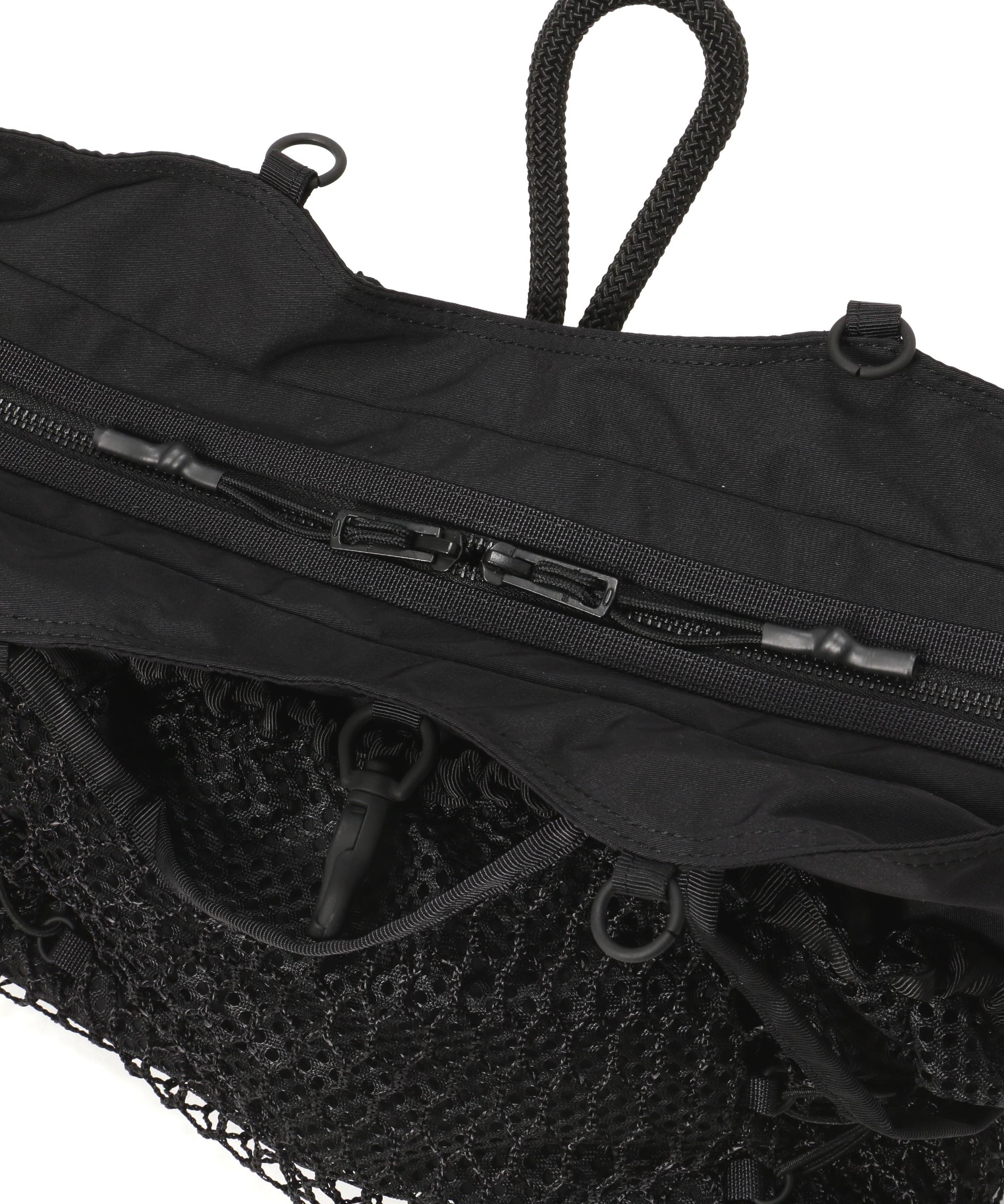 beautiful people/ビューティフルピープル/over engineering tote bag ブラック