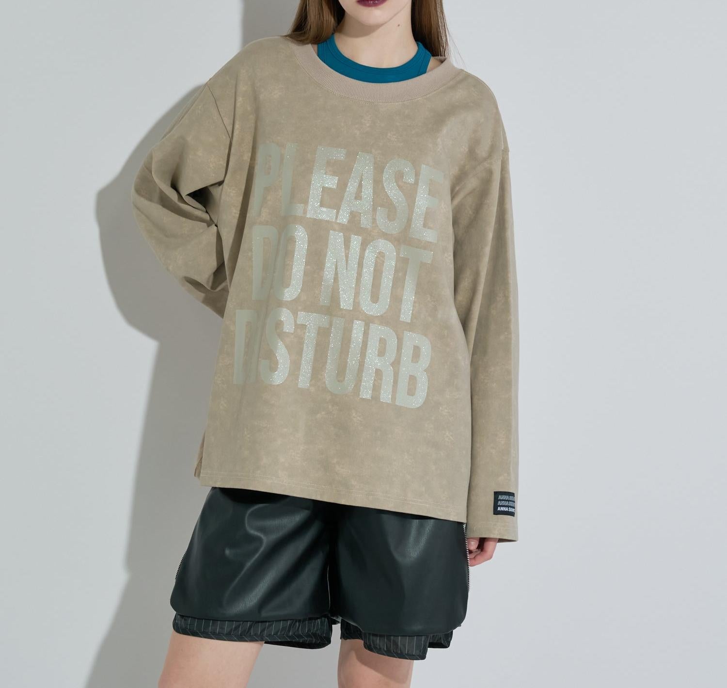 ANNA SUI NYC/アナ スイ エヌワイシー/ロングスリーブＴシャツ グレー