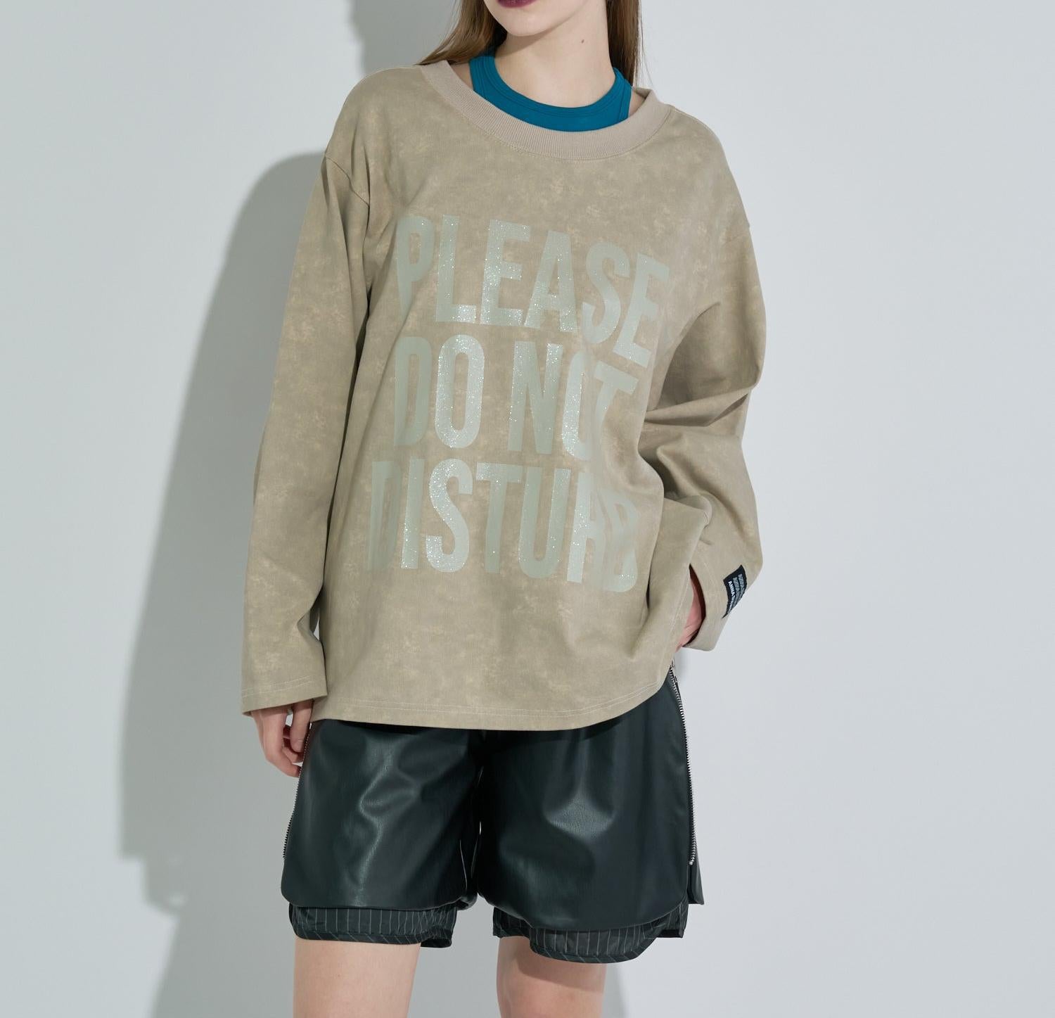 ANNA SUI NYC/アナ スイ エヌワイシー/ロングスリーブＴシャツ グレー