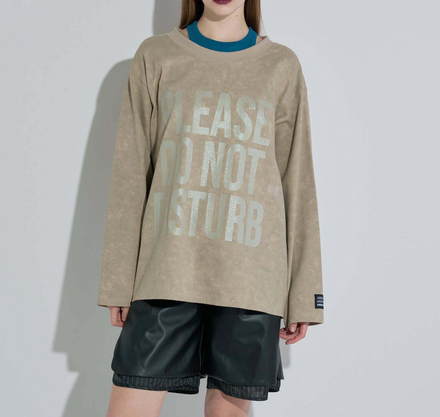 ANNA SUI NYC/アナ スイ エヌワイシー/ロングスリーブＴシャツ グレー