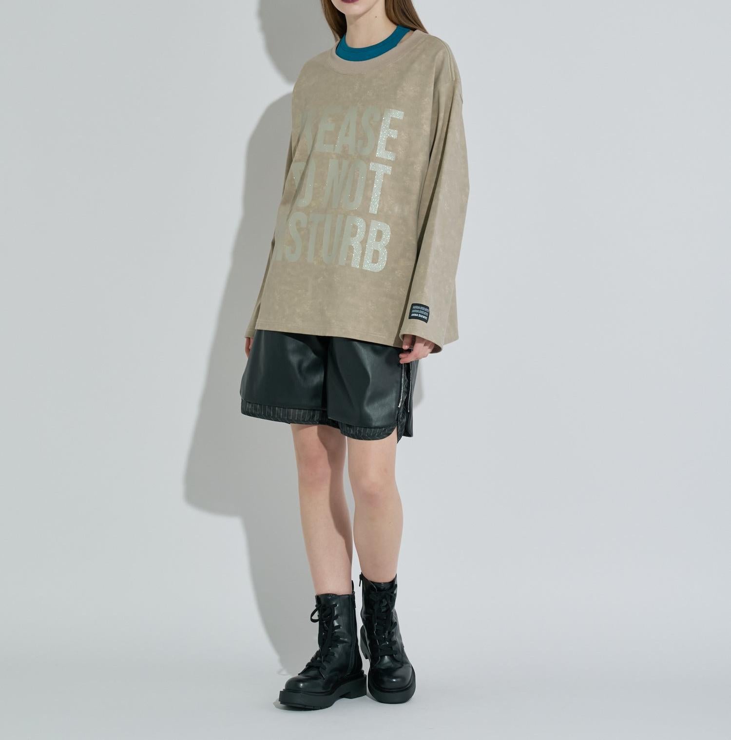 ANNA SUI NYC/アナ スイ エヌワイシー/ロングスリーブＴシャツ グレー