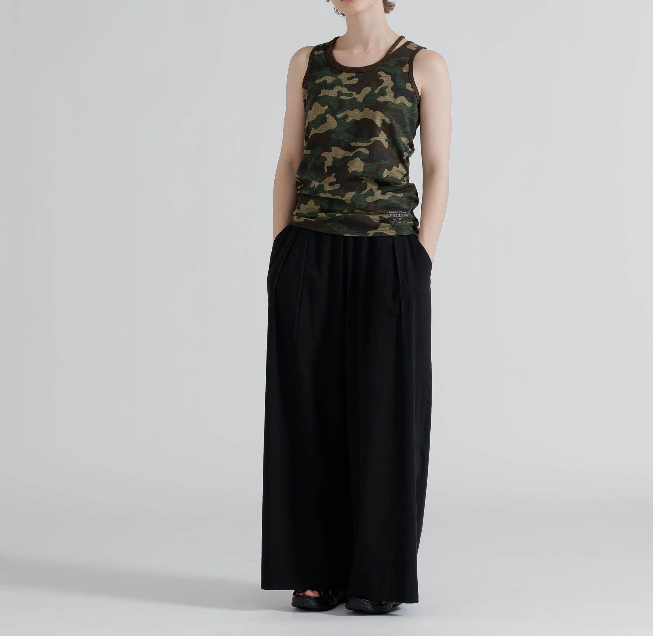 ブレード タンクトップ/BRAID TANK TOP カモ4