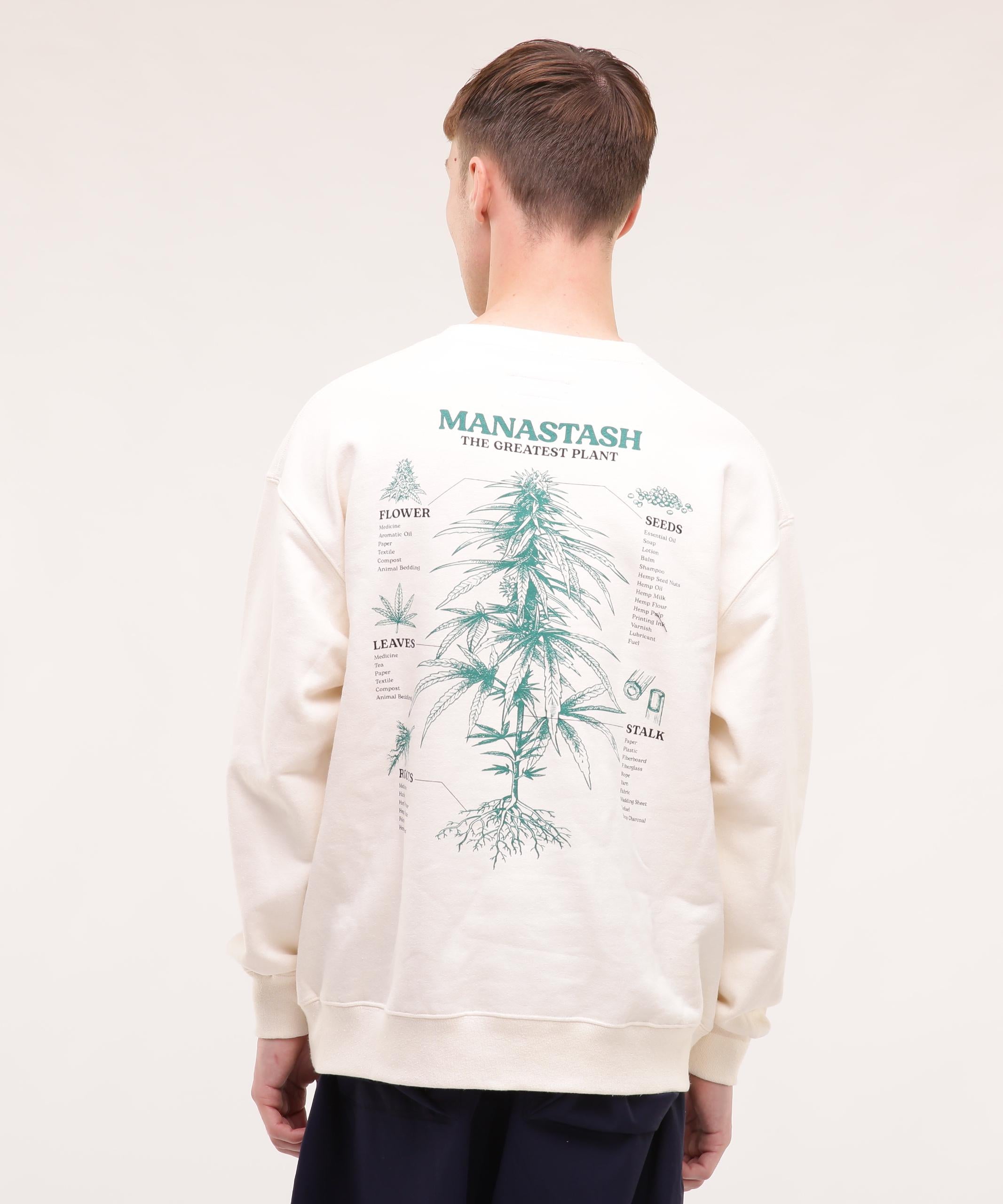 MANASTASH/マナスタッシュ/CASCADE SWEATSHI>TS TGP ナチュラル4