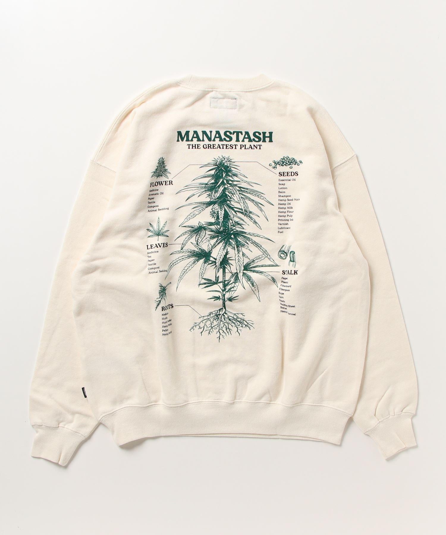 MANASTASH/マナスタッシュ/CASCADE SWEATSHI>TS TGP ナチュラル4