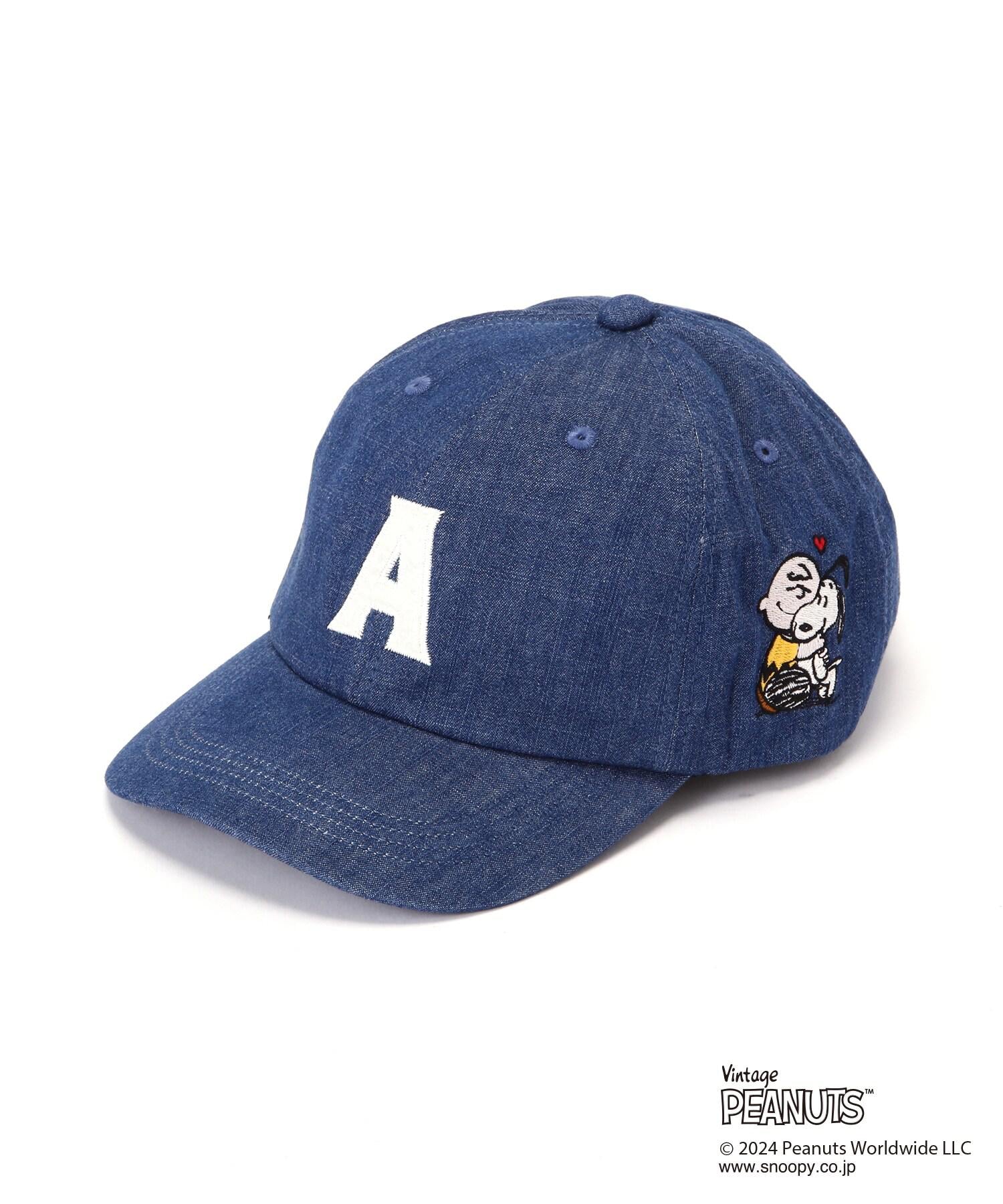 《AVI>EX×PEANUTS》DENIM CAP/アヴィレックス×ピーナッツ デニムキャップ インディゴ7