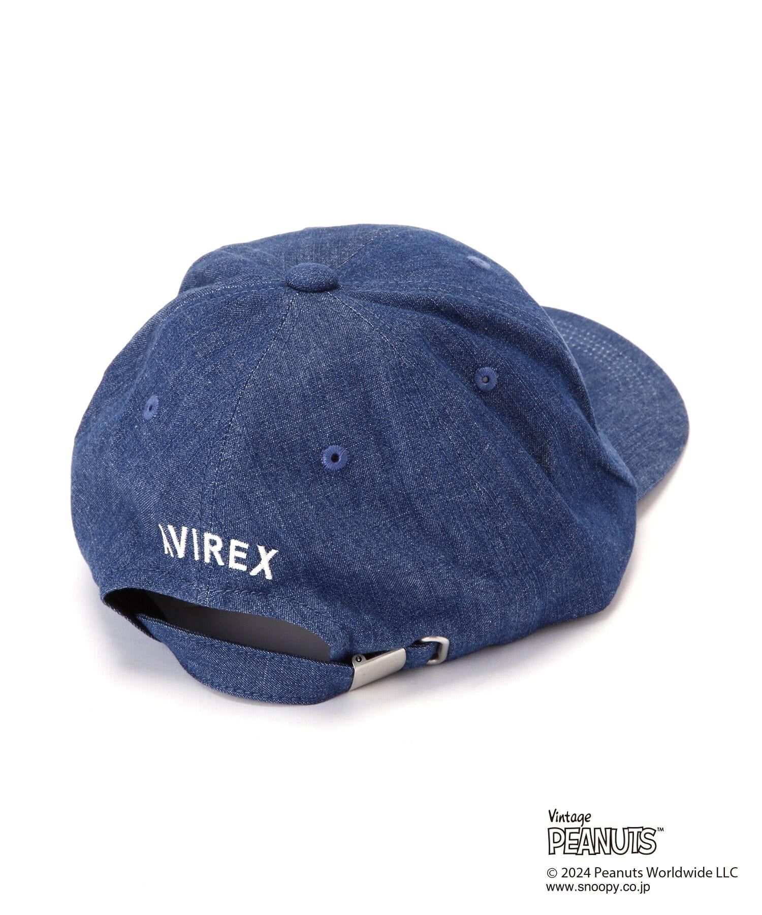 《AVI>EX×PEANUTS》DENIM CAP/アヴィレックス×ピーナッツ デニムキャップ インディゴ7