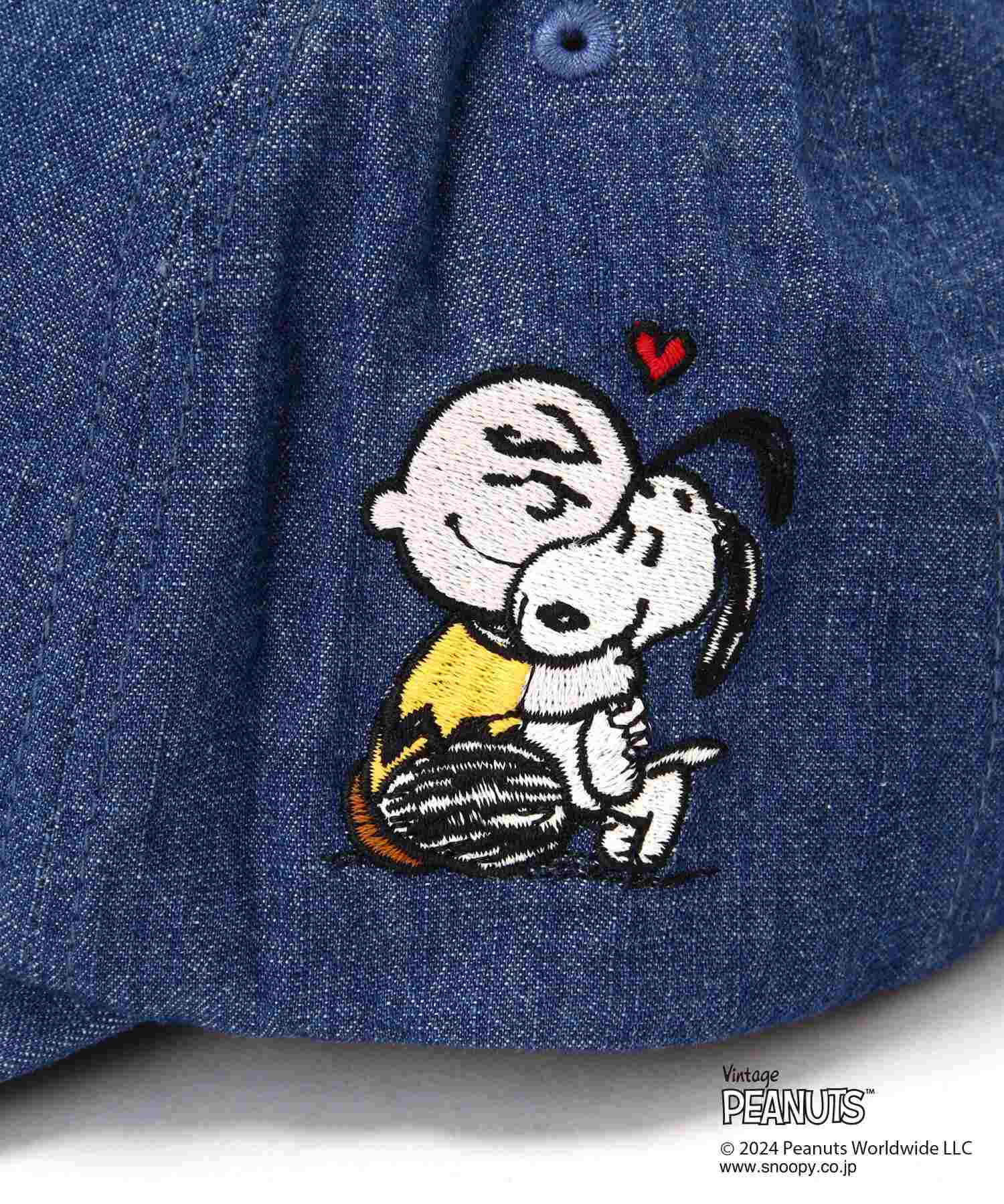 《AVI>EX×PEANUTS》DENIM CAP/アヴィレックス×ピーナッツ デニムキャップ インディゴ7