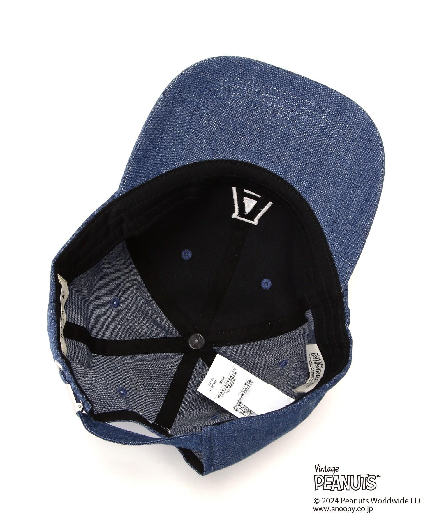 《AVI>EX×PEANUTS》DENIM CAP/アヴィレックス×ピーナッツ デニムキャップ インディゴ7