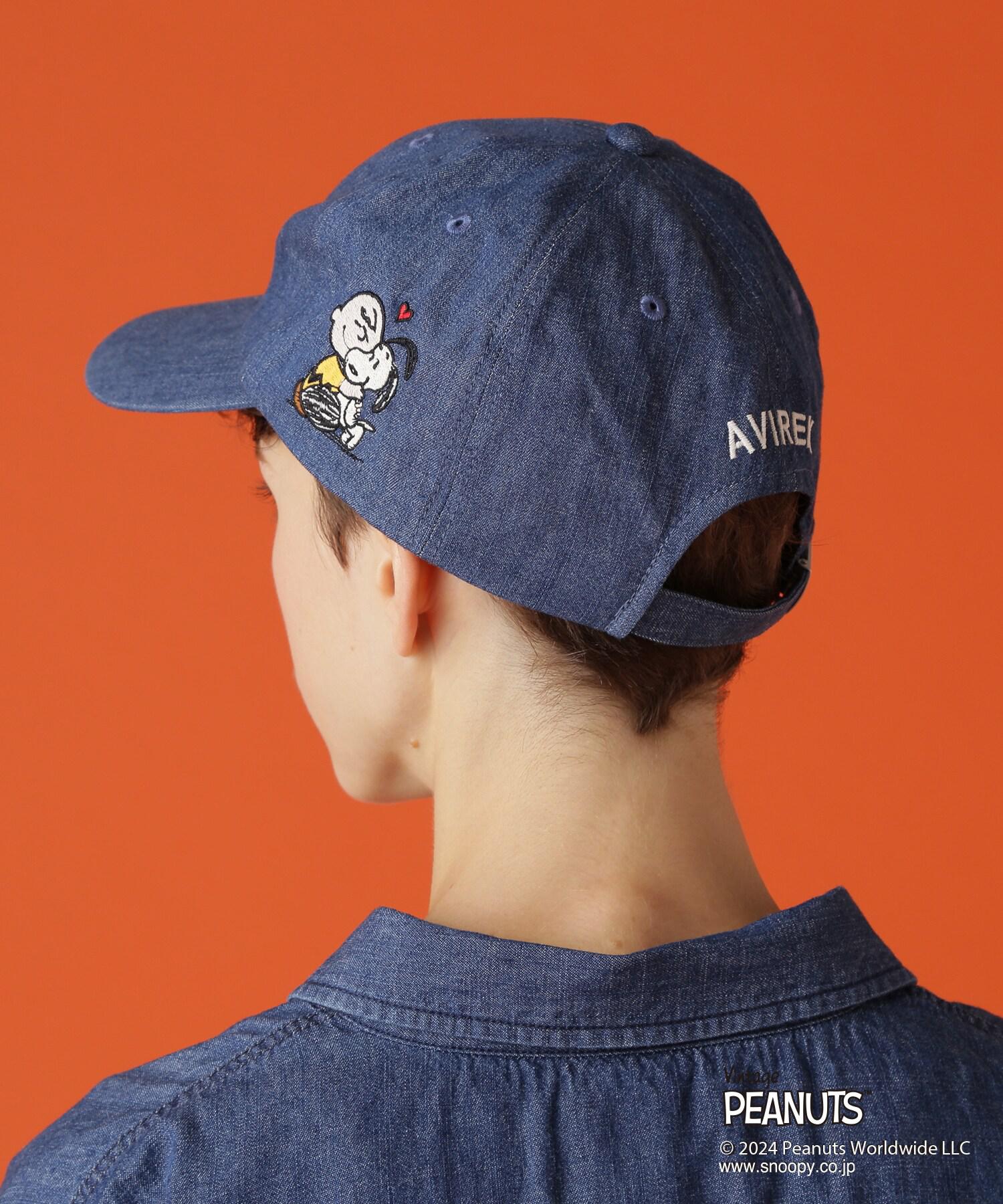 《AVI>EX×PEANUTS》DENIM CAP/アヴィレックス×ピーナッツ デニムキャップ インディゴ7