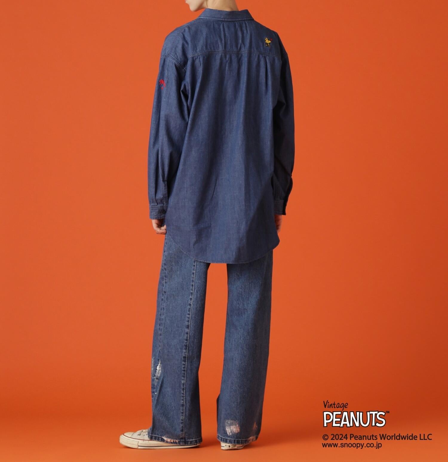 《AVI>EX×PEANUTS》DENIM CAP/アヴィレックス×ピーナッツ デニムキャップ インディゴ7