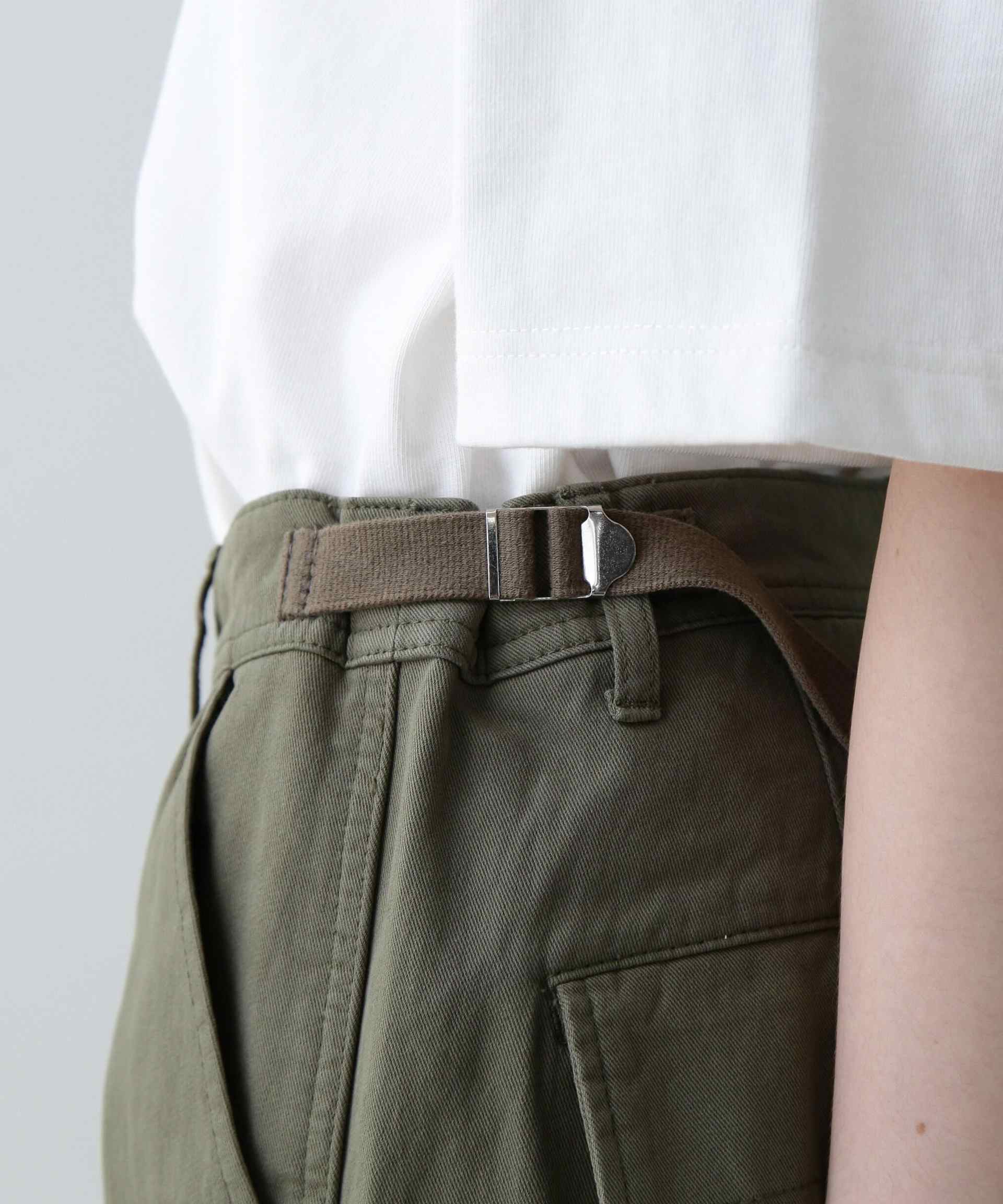 COTTON CA>GE PANTS/コットンカーゴパンツ オリーブ