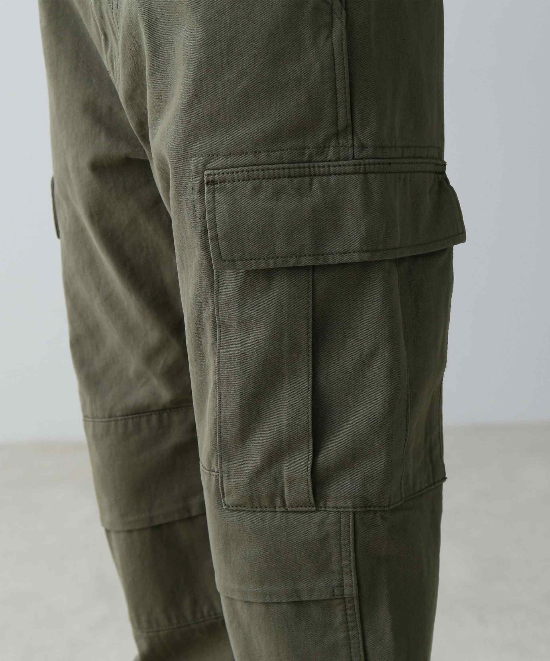 COTTON CA>GE PANTS/コットンカーゴパンツ オリーブ