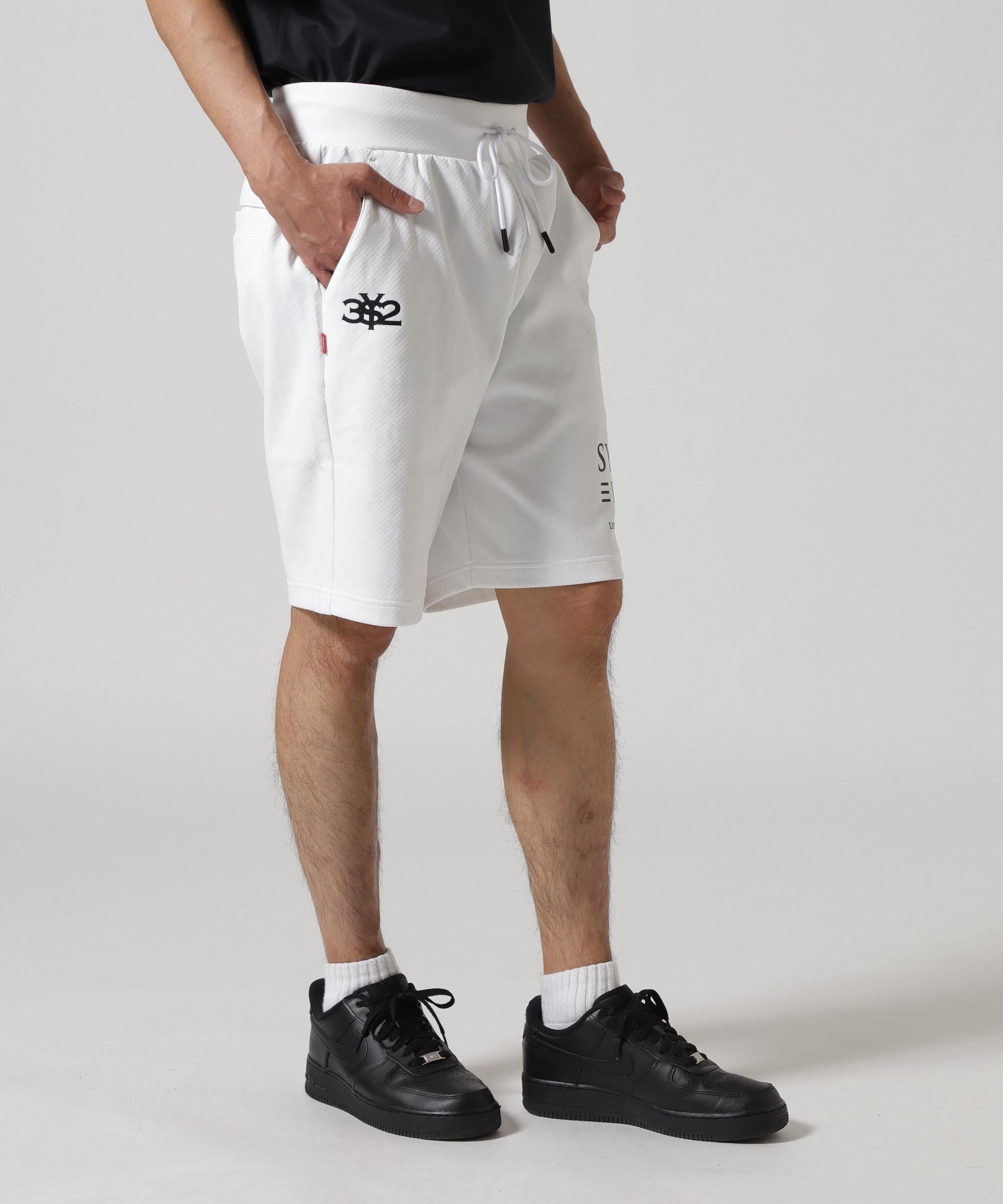 SY32 y SWEET YEA>S/SPI>AL KNIT SHO>T PANTS ホワイト